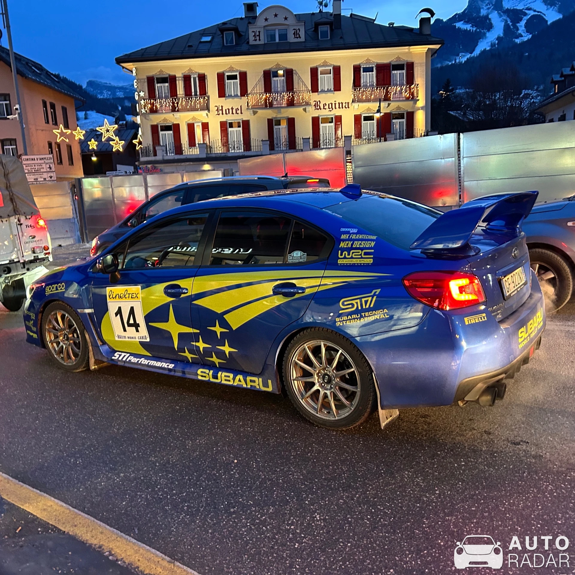 Subaru Impreza WRX STI spotted in Cortina d'Ampezzo, Italien