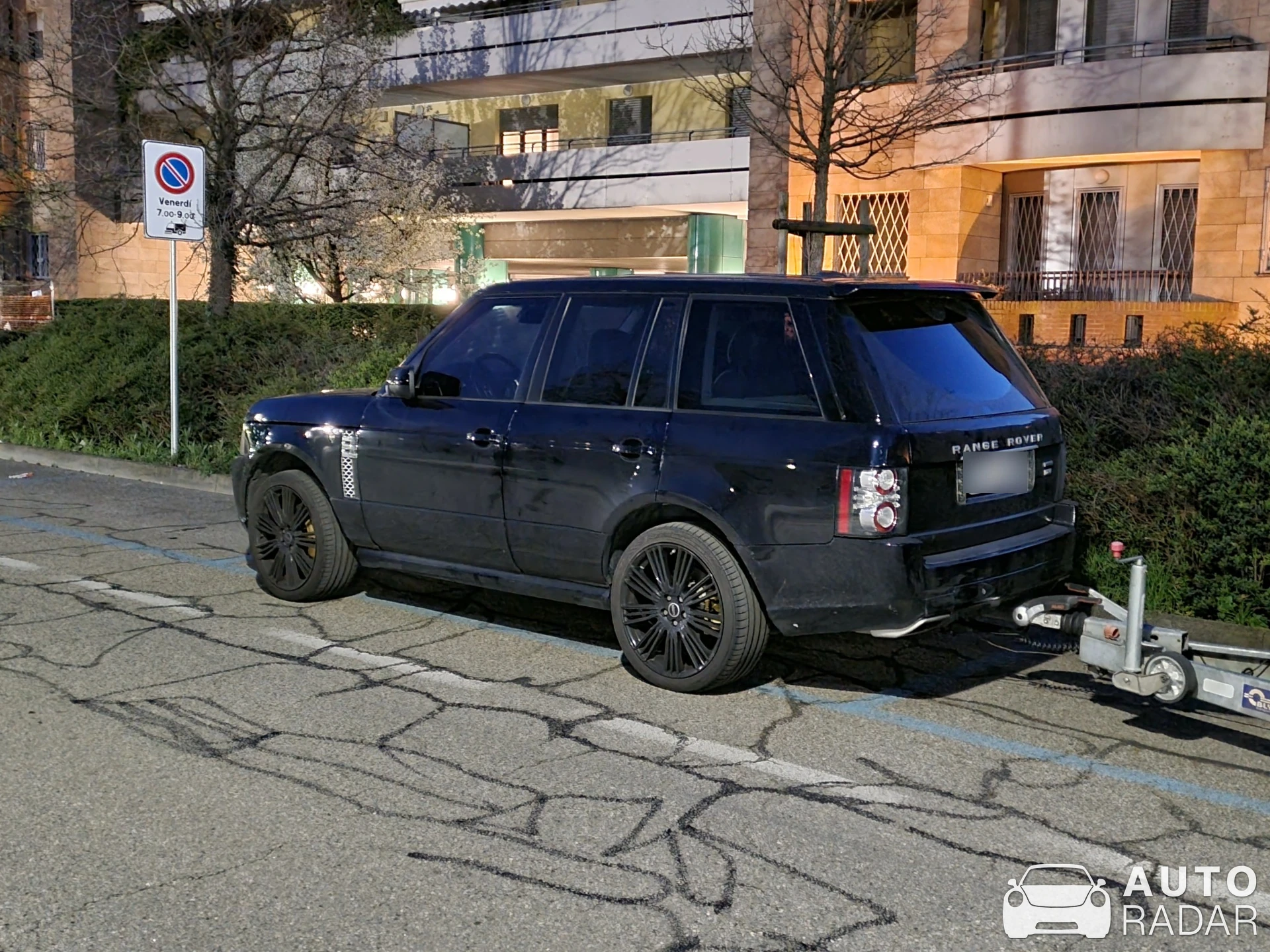 Land Rover Rover Range Rover Sport Autobiography spotted in San Donato Milanese