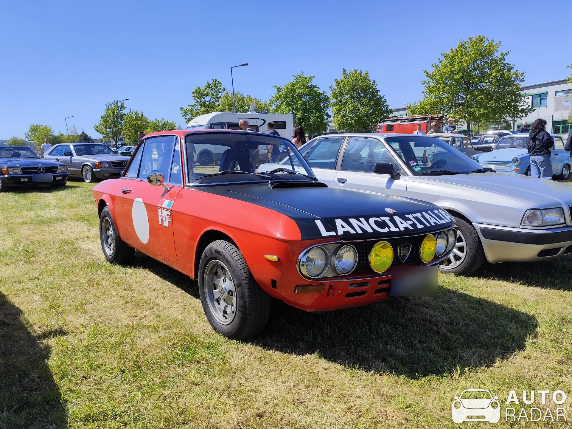 Lancia Fulvia HF Rally spotted in Hartmannsdorf