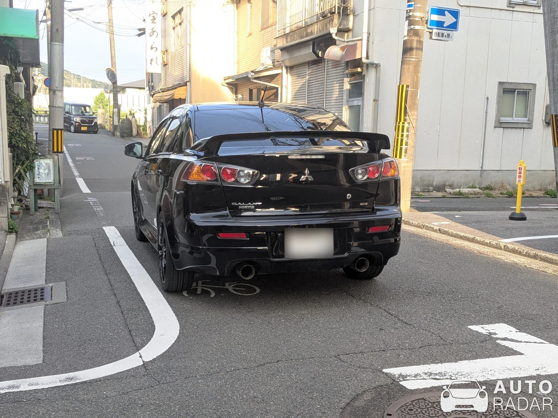 Mitsubishi Lancer Evolution X spotted in Kyoto