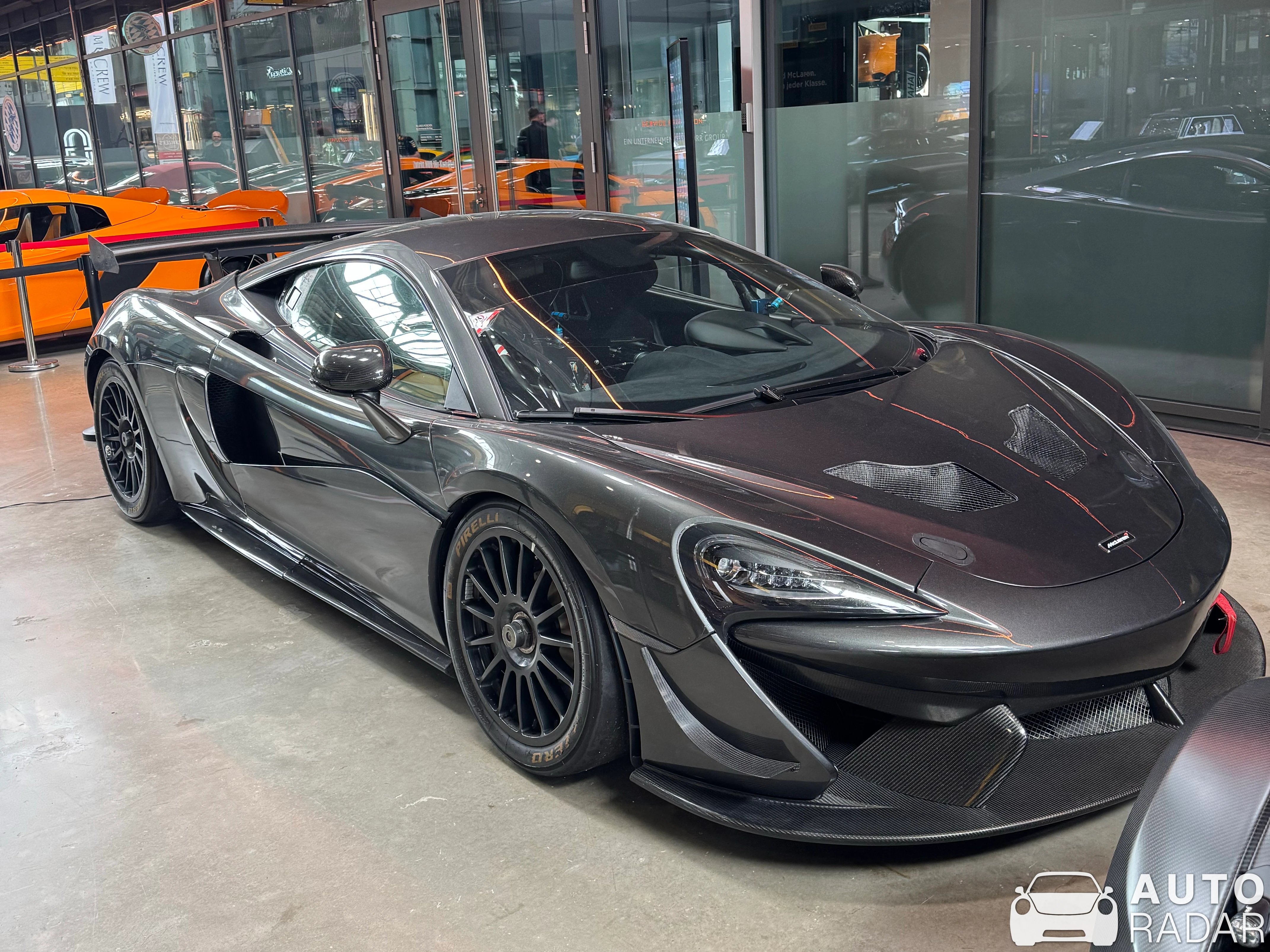 McLaren 570S GT4 spotted in München