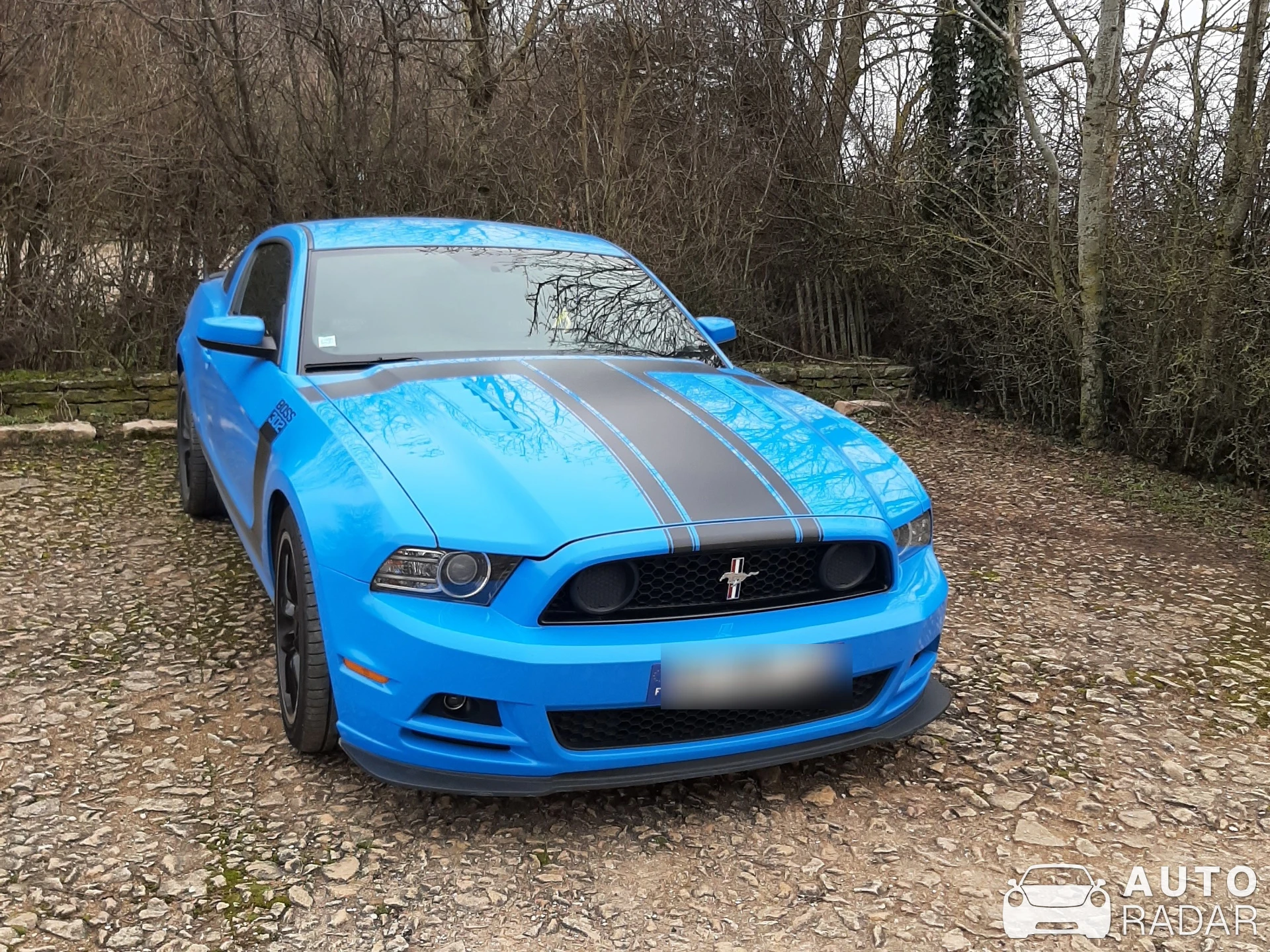 Ford Mustang Boss 281 GT Convertible spotted in Solutré-Pouilly