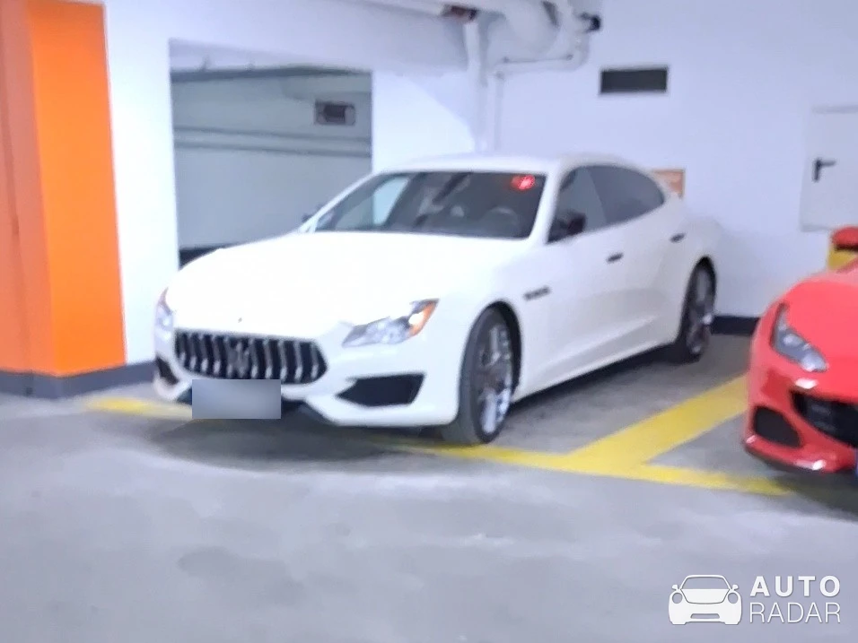 Maserati Quattroporte spotted in Berlin, Germany