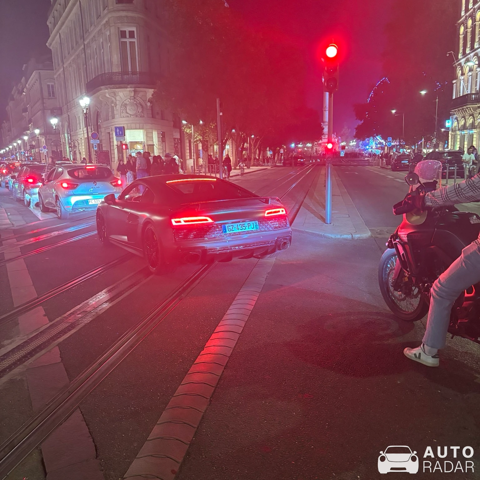 Audi R8 V10 2020 RWD spotted in Bordeaux