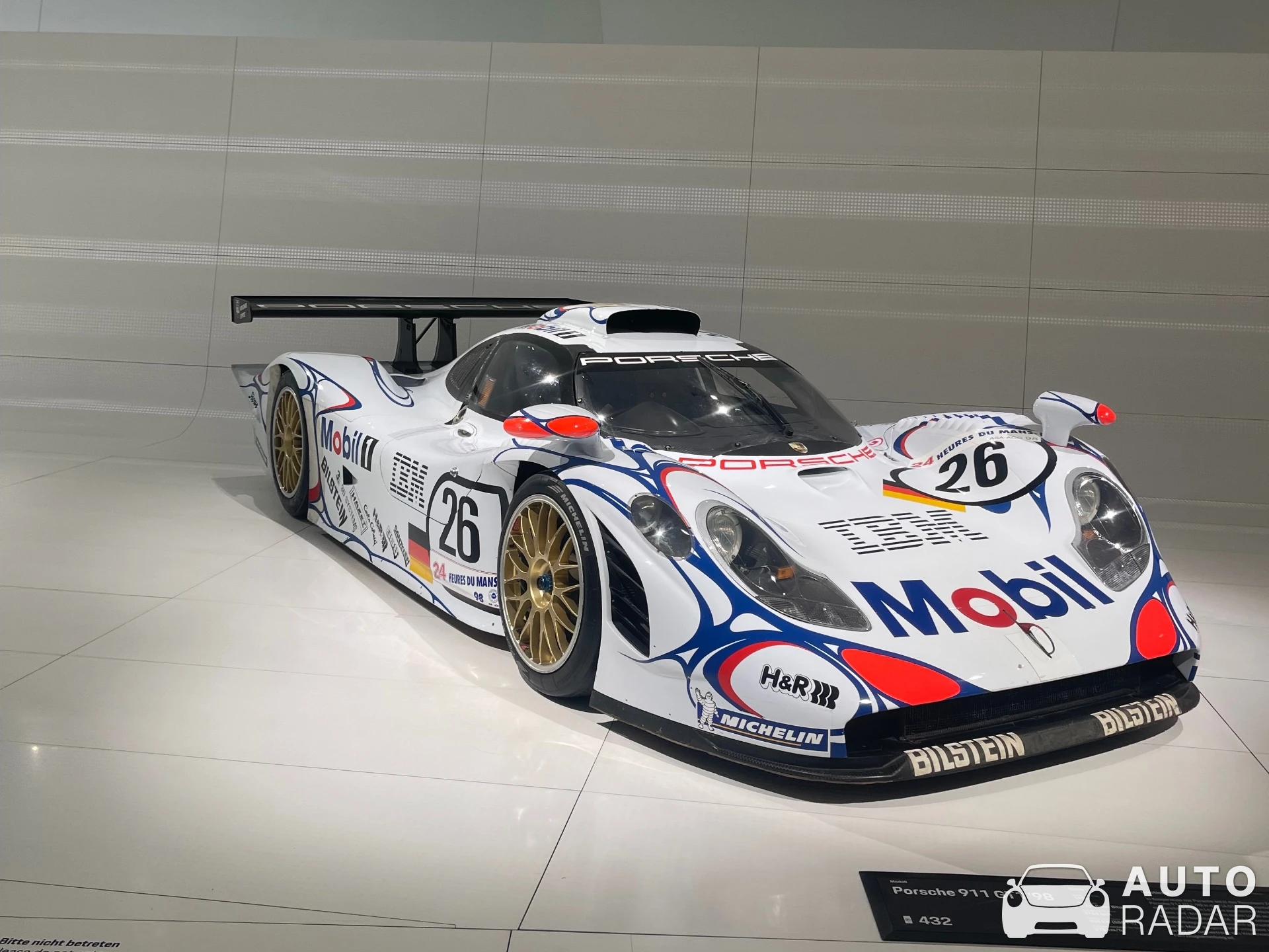Porsche 996 GT1 spotted in Stuttgart