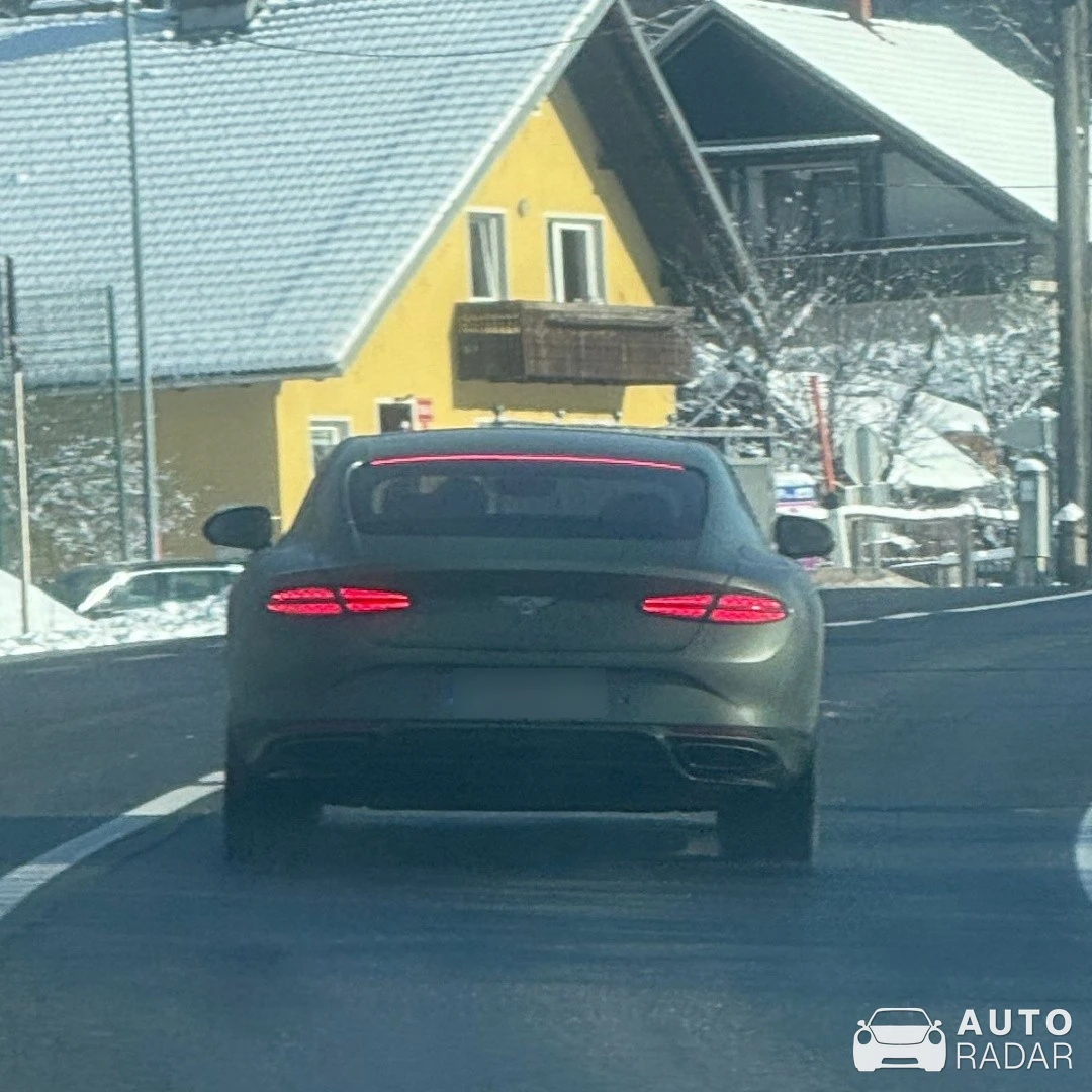 Bentley Continental GT spotted in Kranjska Gora, Slovenia