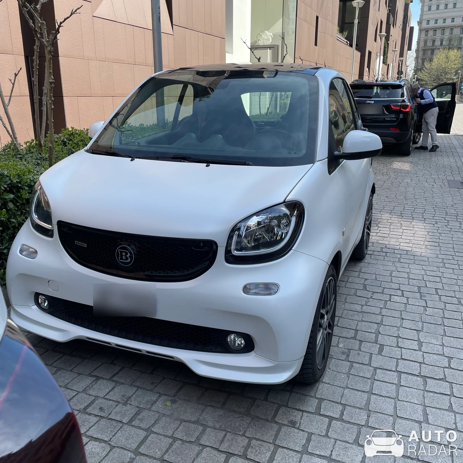 Smart Fortwo EQ Edition 1 Brabus spotted in Milano, Italy