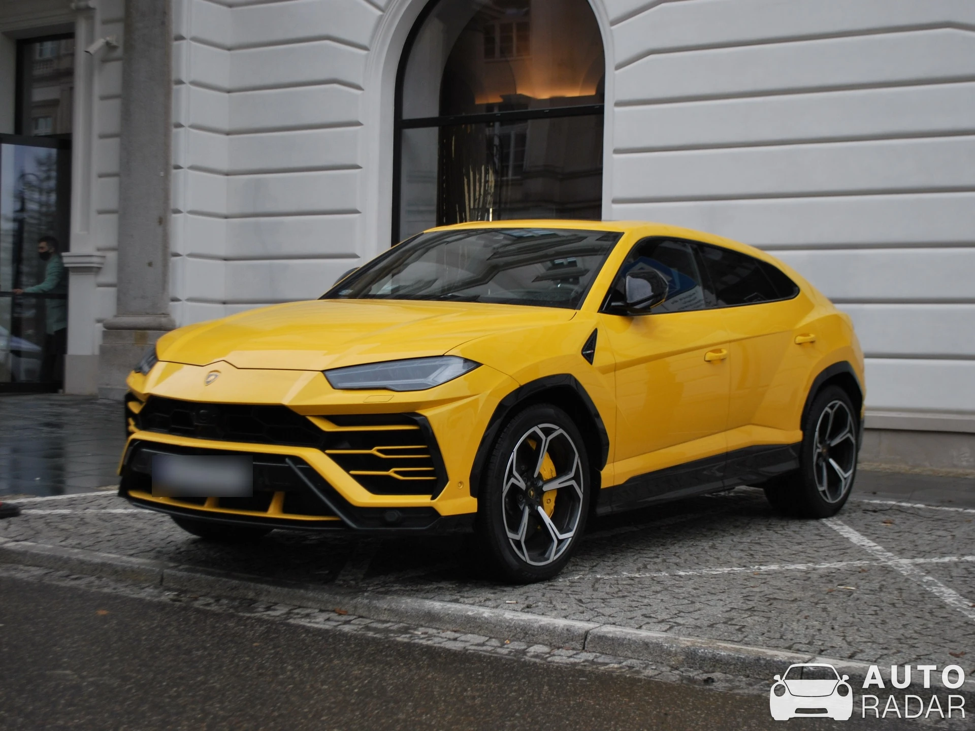 Lamborghini Urus spotted in Warszawa, Poland