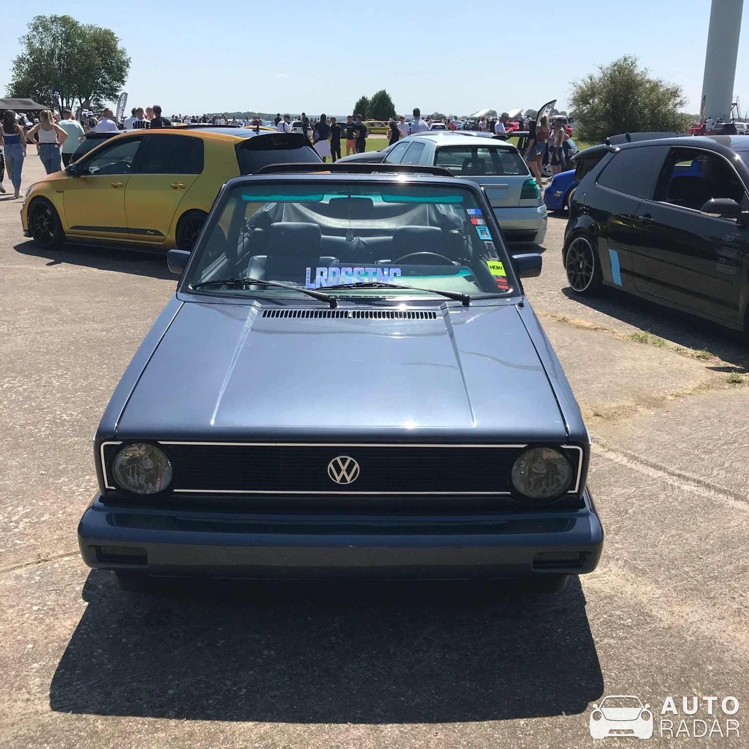 Volkswagen Golf Mk1 spotted in Le Mans, France