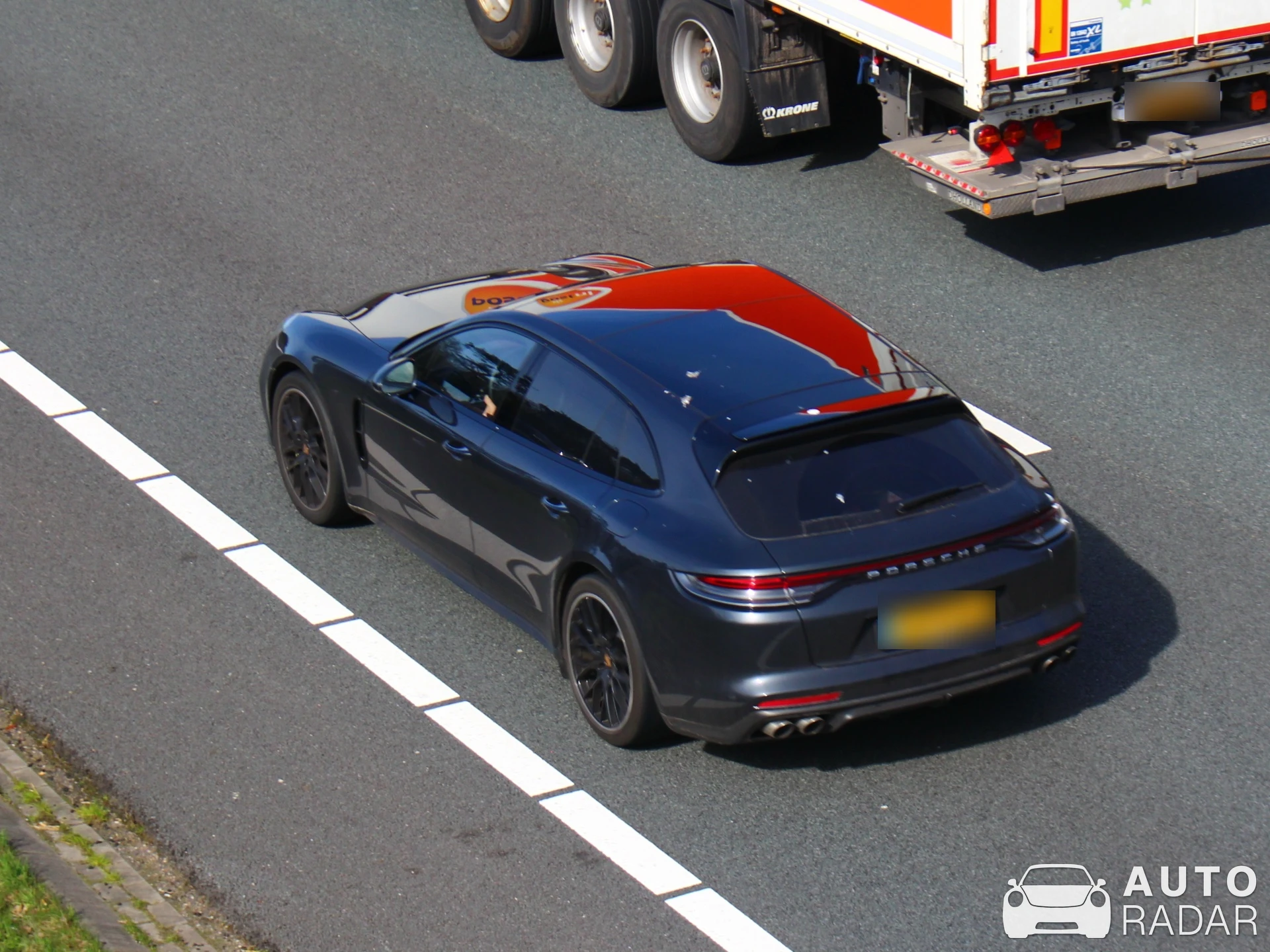 Porsche 971 Panamera 4S Sport Turismo spotted in Enschede