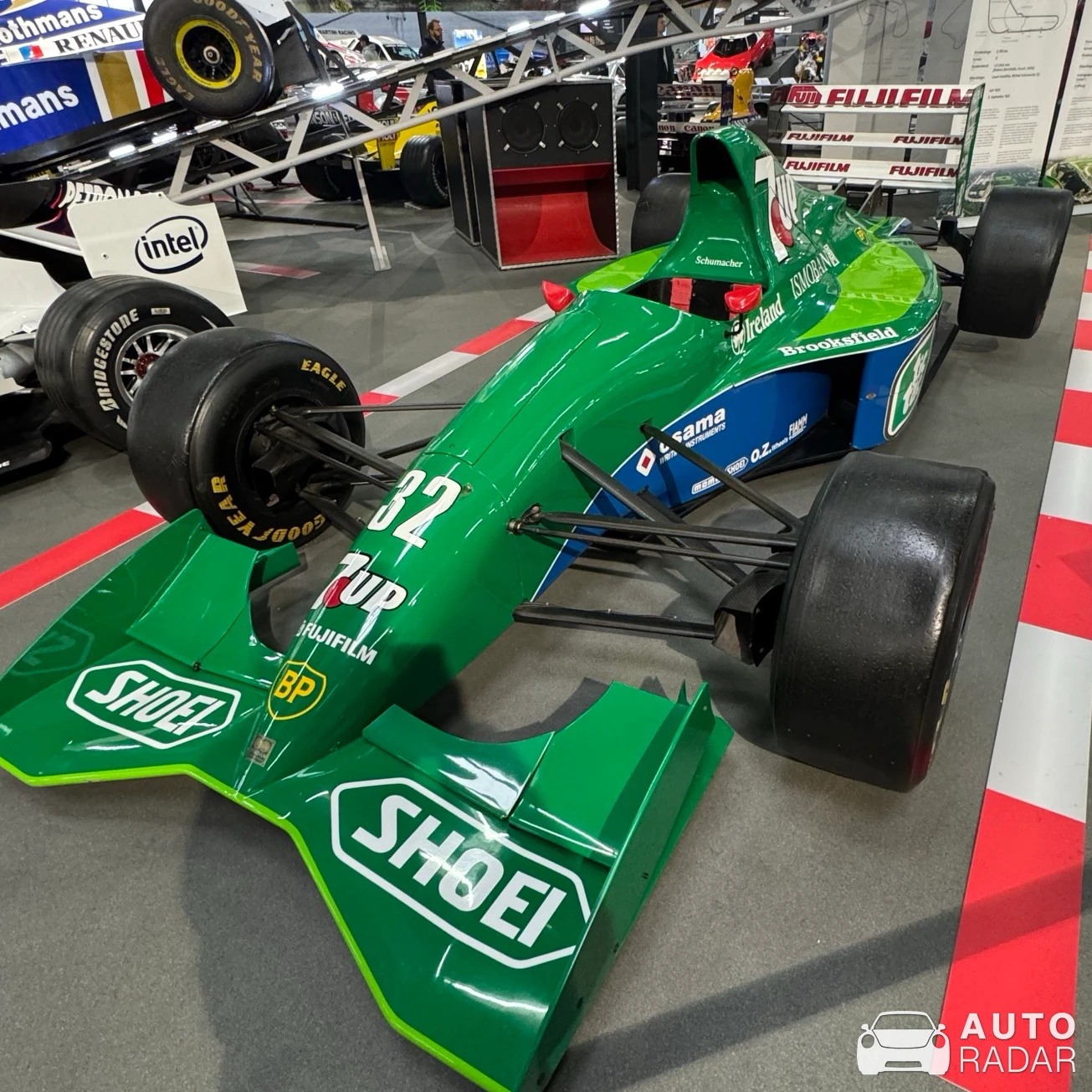 Jordan F1 spotted in Sinsheim