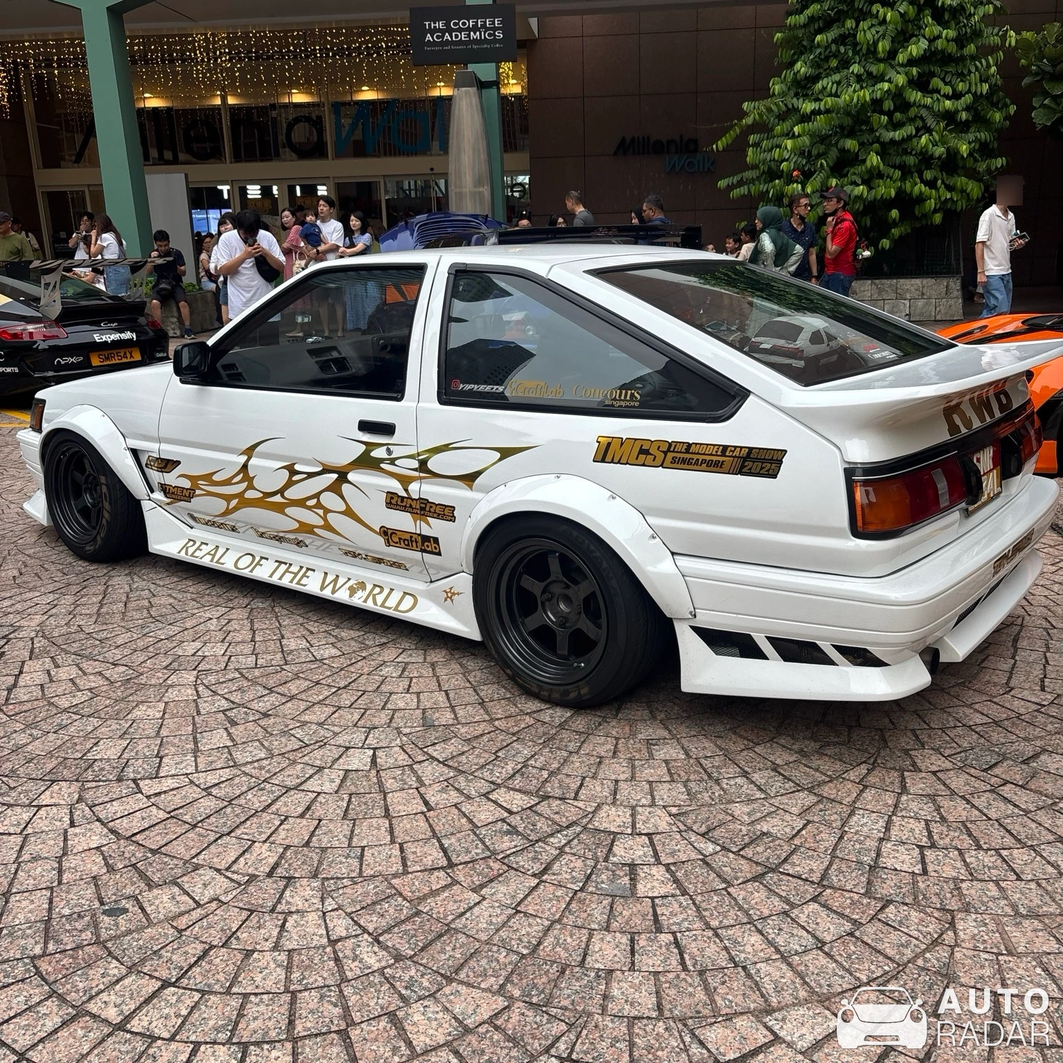 Toyota AE86 RWB spotted in Singapore