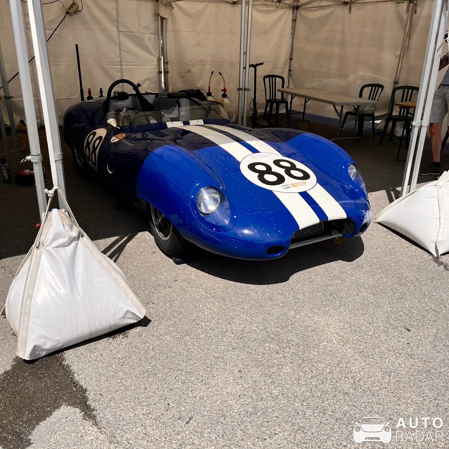 Shelby Cobra Daytona Coupe CSX2287 spotted in Stavelot