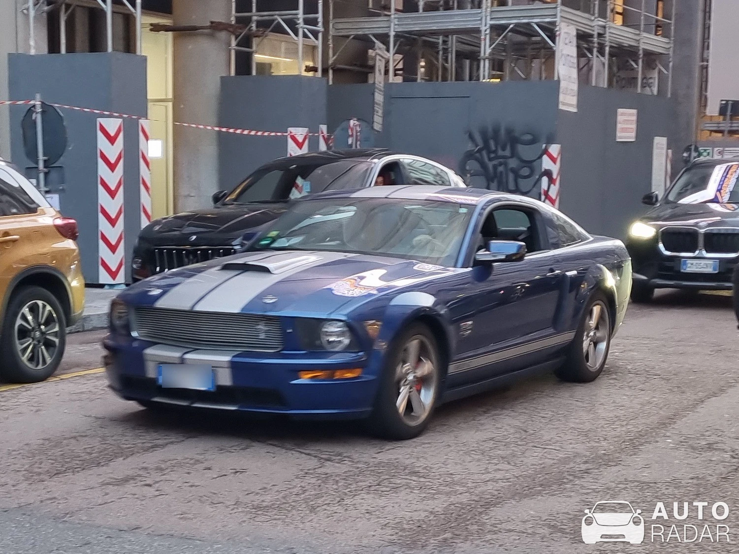 Ford Mustang GT spotted in Milano, Italia