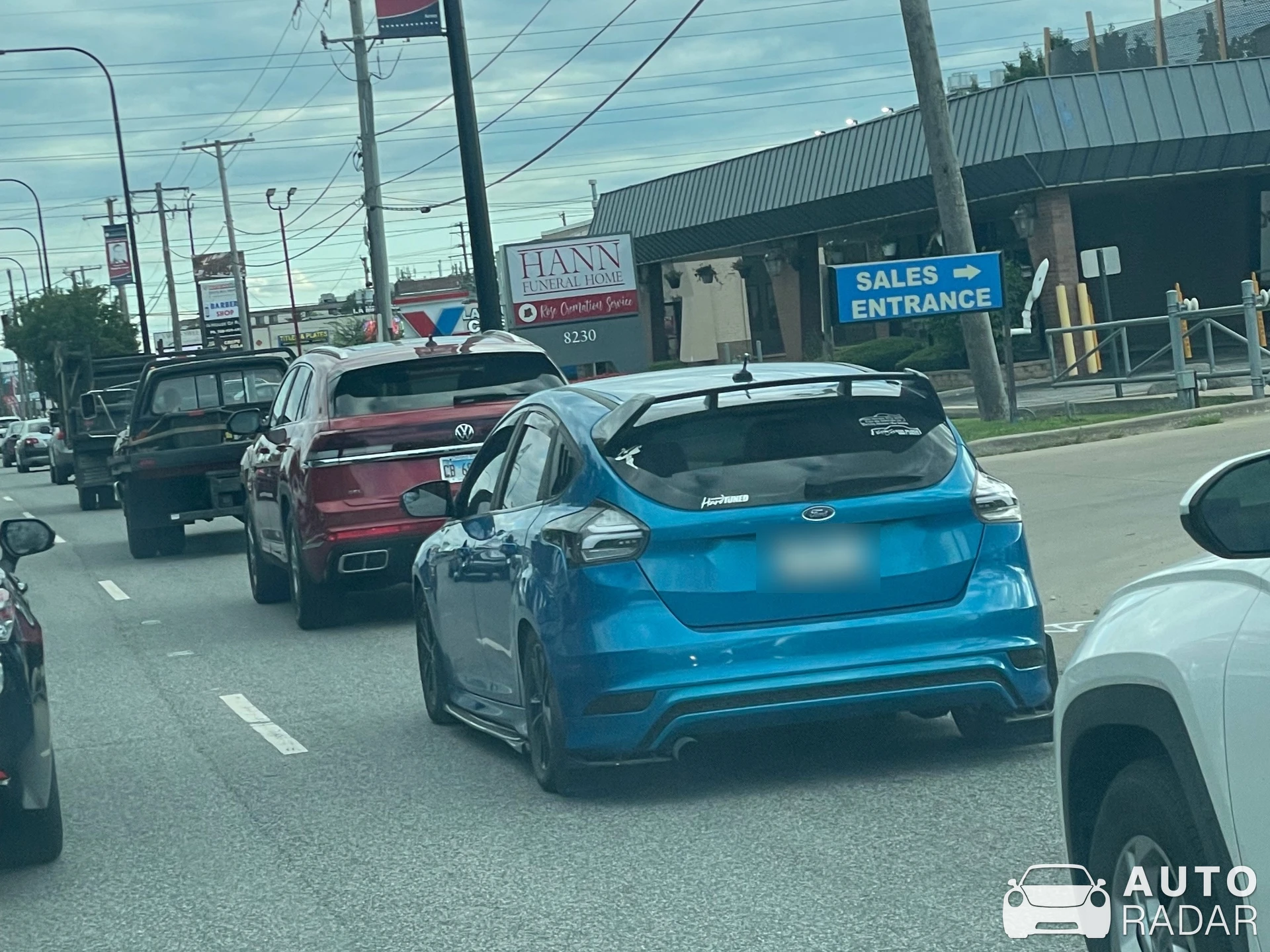 Ford Focus ST280 spotted in Bridgeview