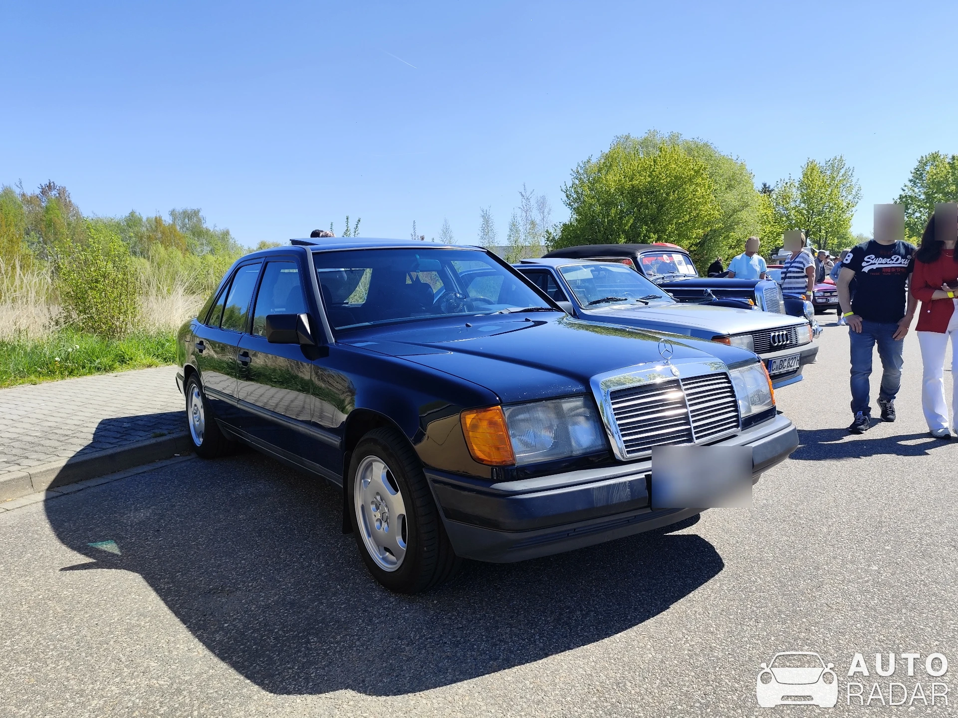Mercedes-Benz 300D W123 spotted in Hartmannsdorf