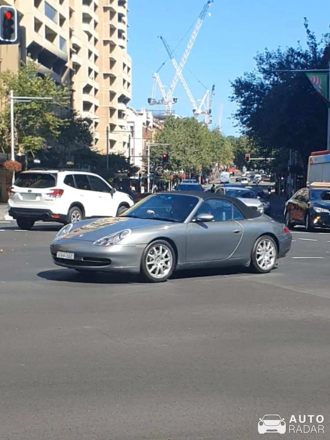 Porsche 996 Carrera 4S Cabriolet spotted in Surry Hills, Australien