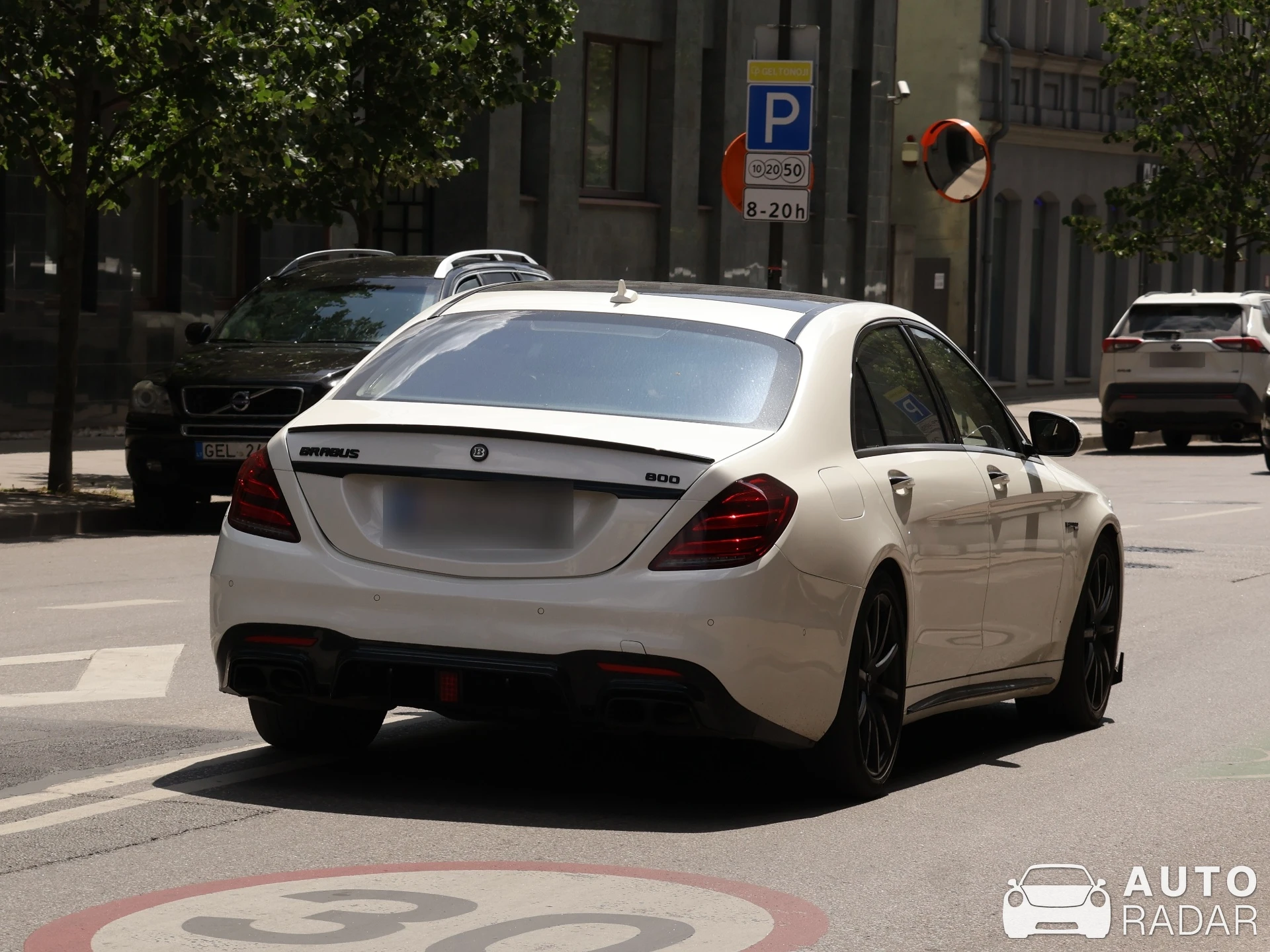 Mercedes-AMG Brabus S B40S-800 V222 2017 spotted in Kaunas