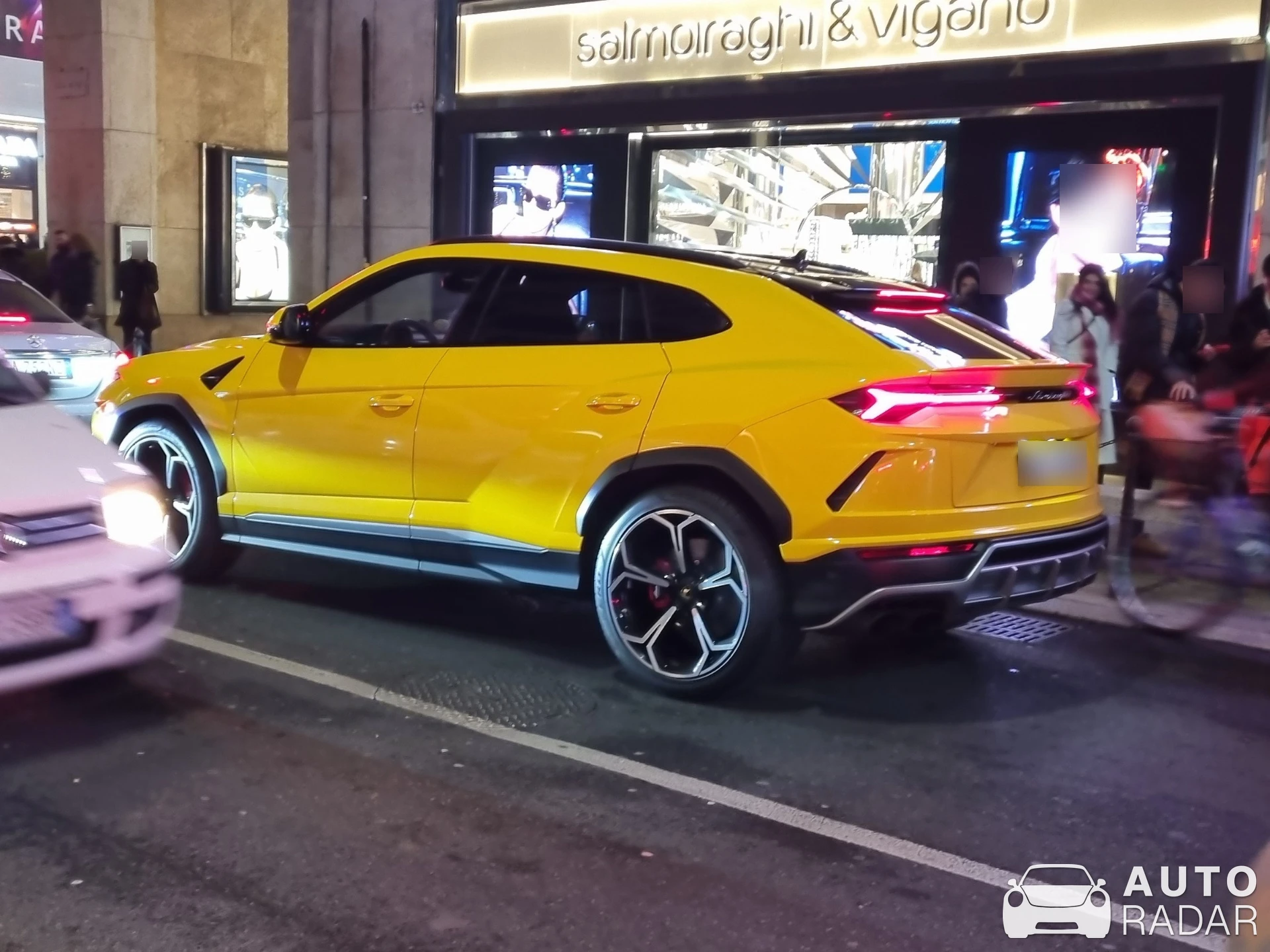 Lamborghini Urus spotted in Milano, Italia