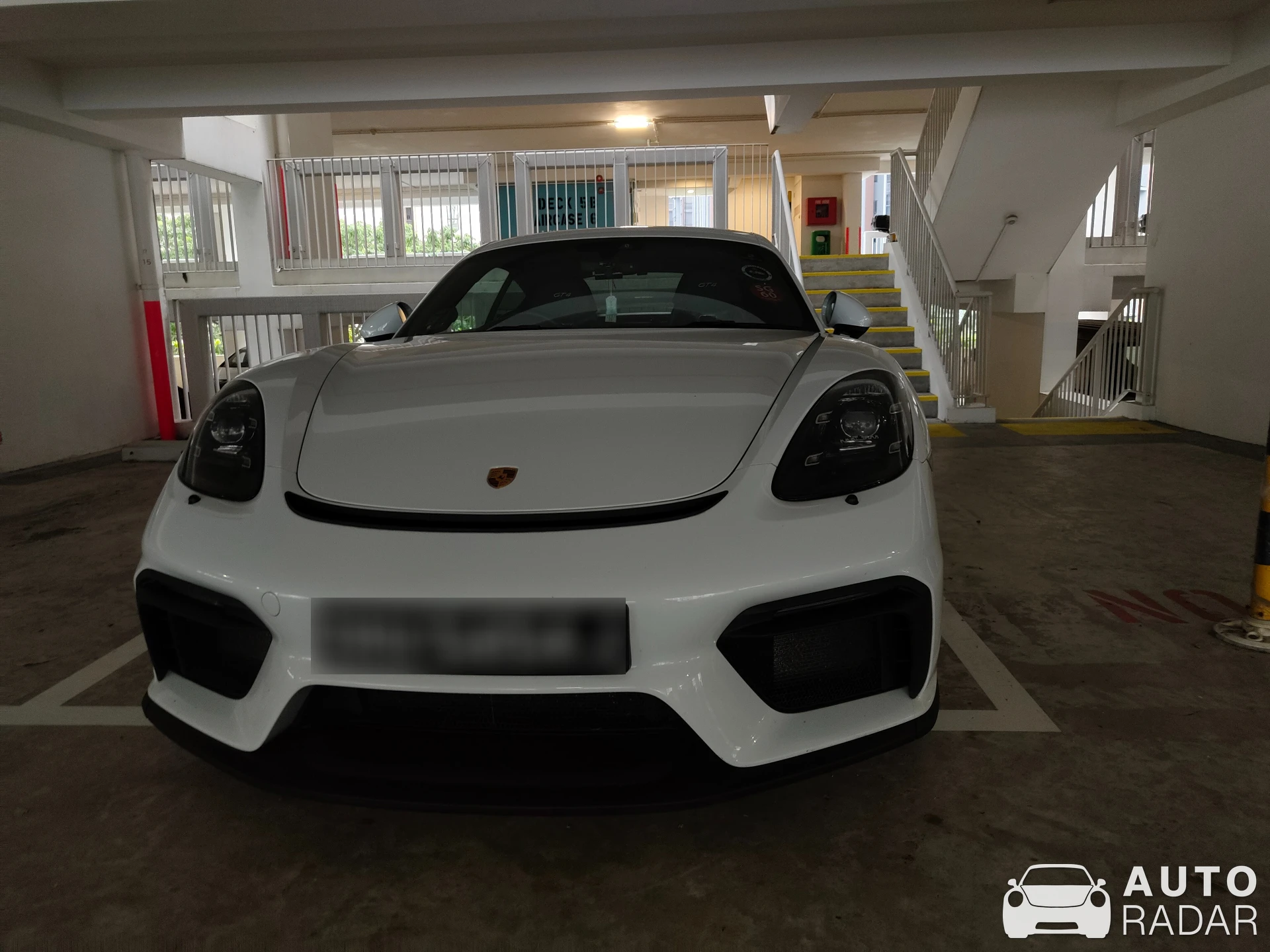 Porsche 718 Cayman GT4 spotted in Singapore, Singapore
