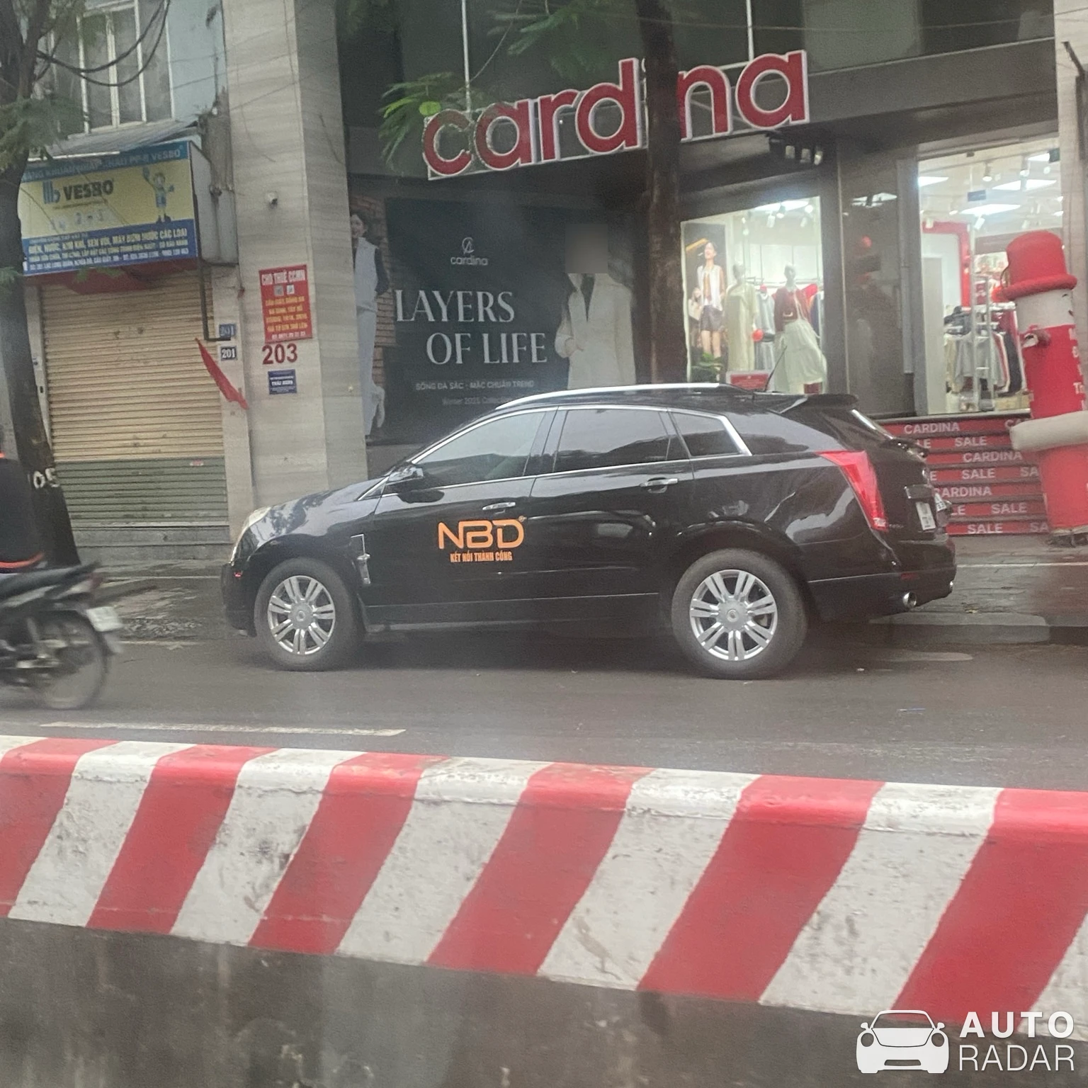 Cadillac SRX spotted