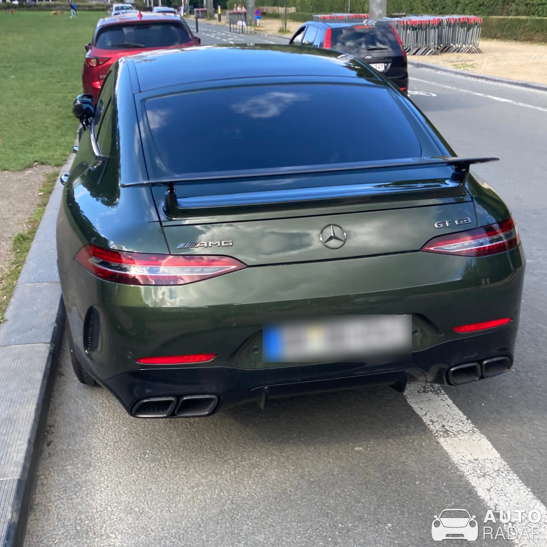 Mercedes-AMG GT 63 S X290 spotted in Bruxelles, Belgium