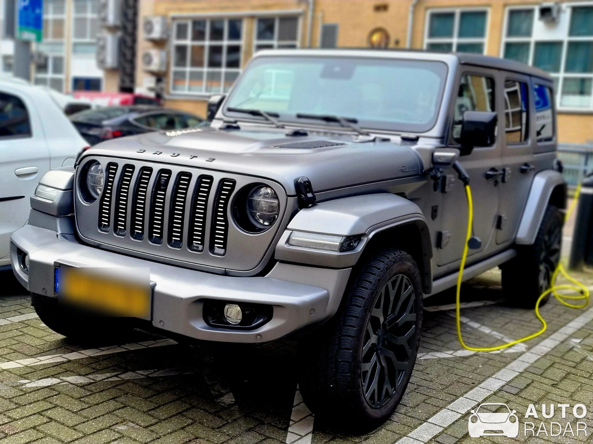Jeep Wrangler Brute spotted in Rotterdam, Netherlands