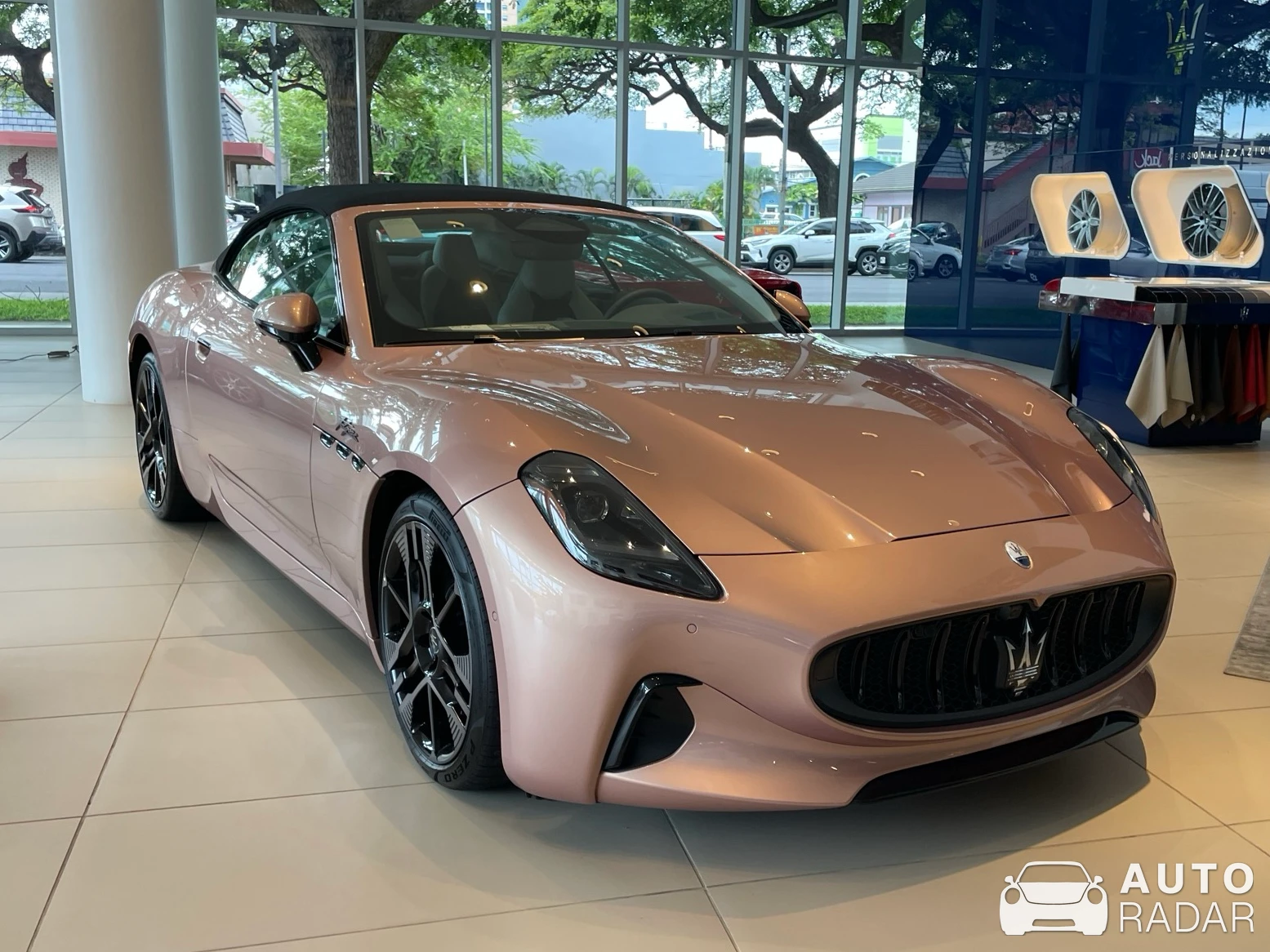 Maserati GranCabrio Folgore 2024 spotted in Honolulu