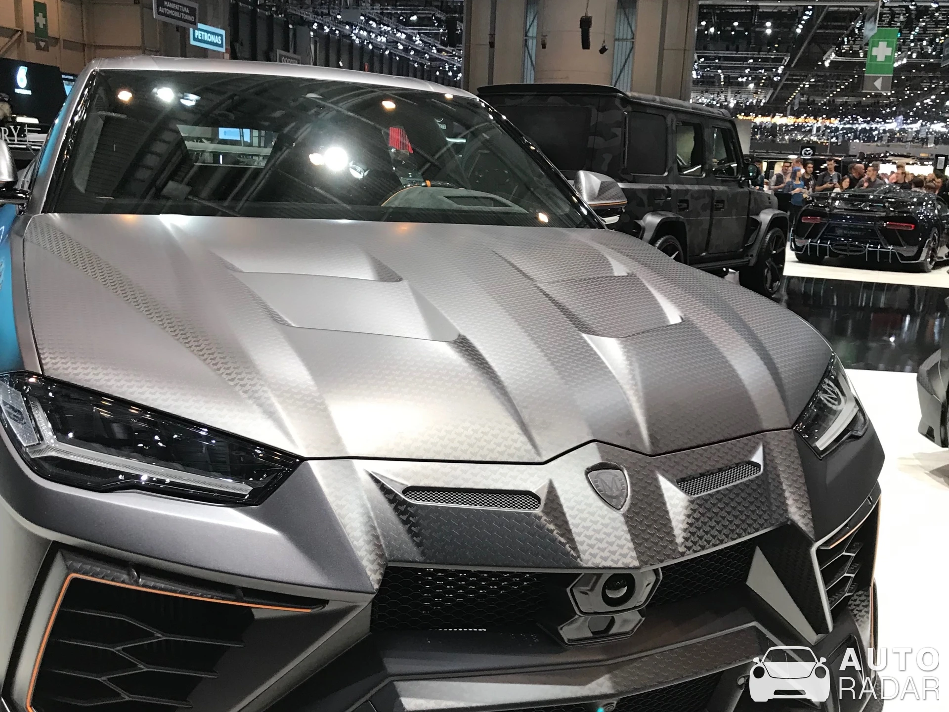 Lamborghini Urus Mansory Venatus spotted in Le Grand-Saconnex, Switzerland