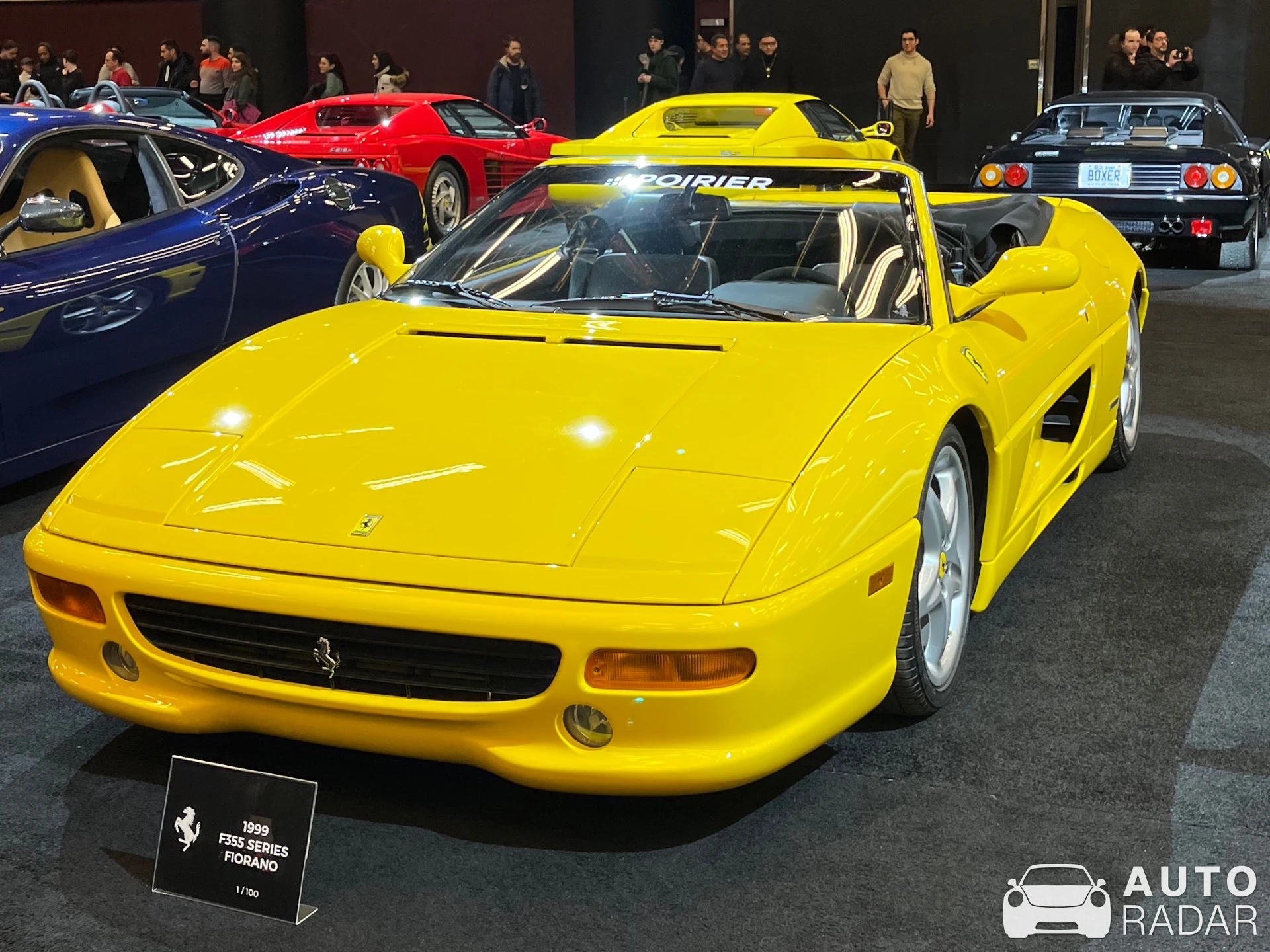Ferrari F355 Spider Serie Fiorano spotted in Brossard