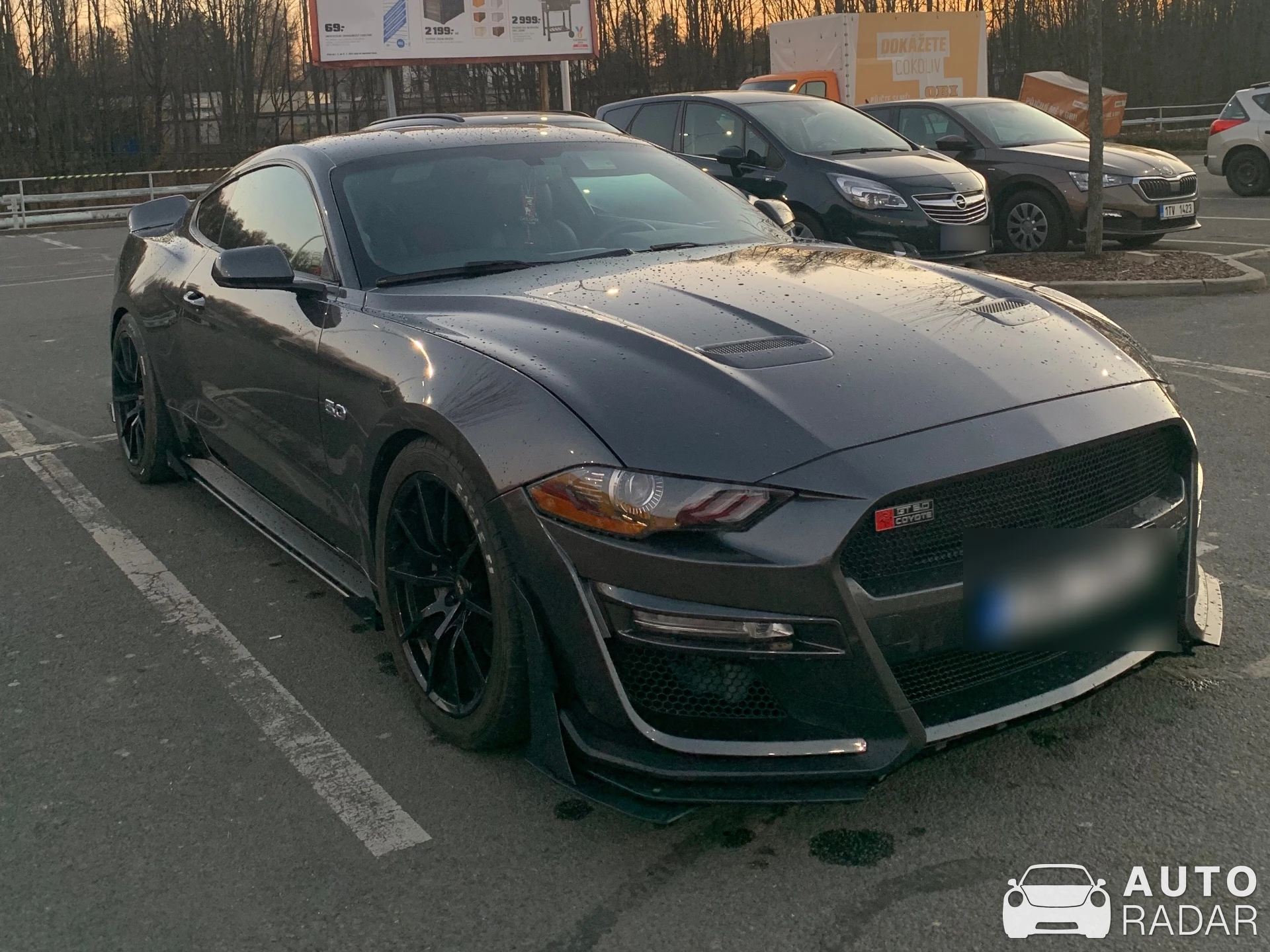 Ford Mustang Foyt Coyote spotted in Karviná, Czechia