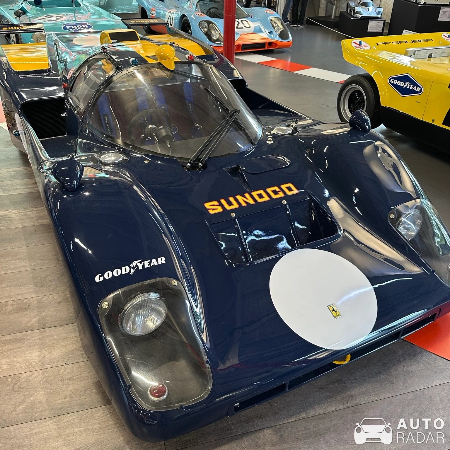 Ferrari 512 M spotted in Romanshorn