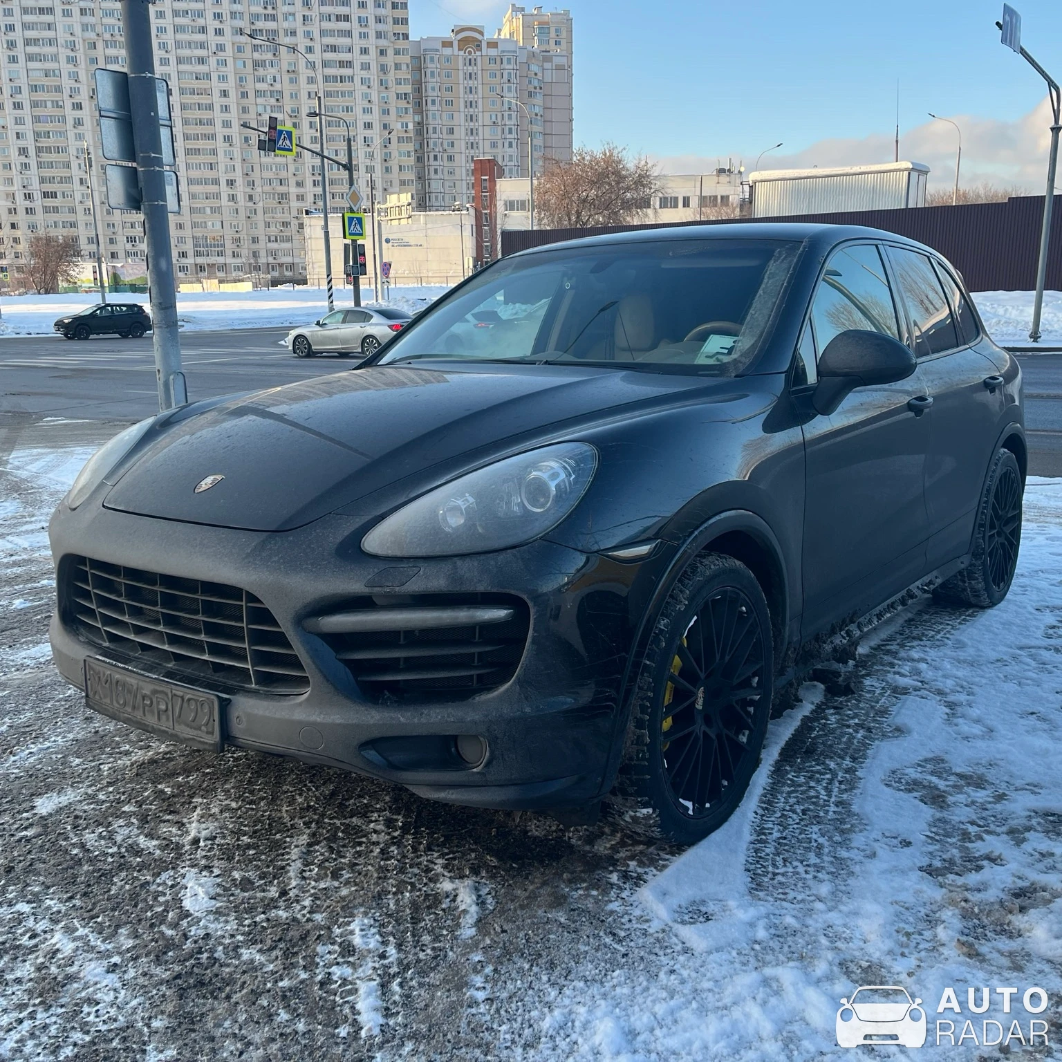 Porsche Cayenne GTS spotted in Москва, Россия
