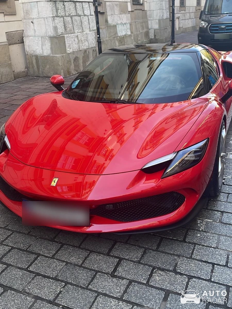 Ferrari 296 GTS spotted in Kraków, Poland