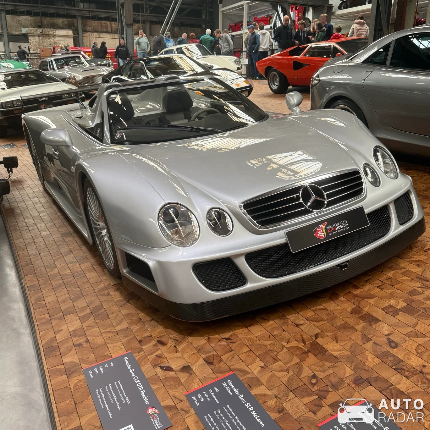 Mercedes-Benz CLK-GTR AMG Roadster spotted in Dietzhölztal