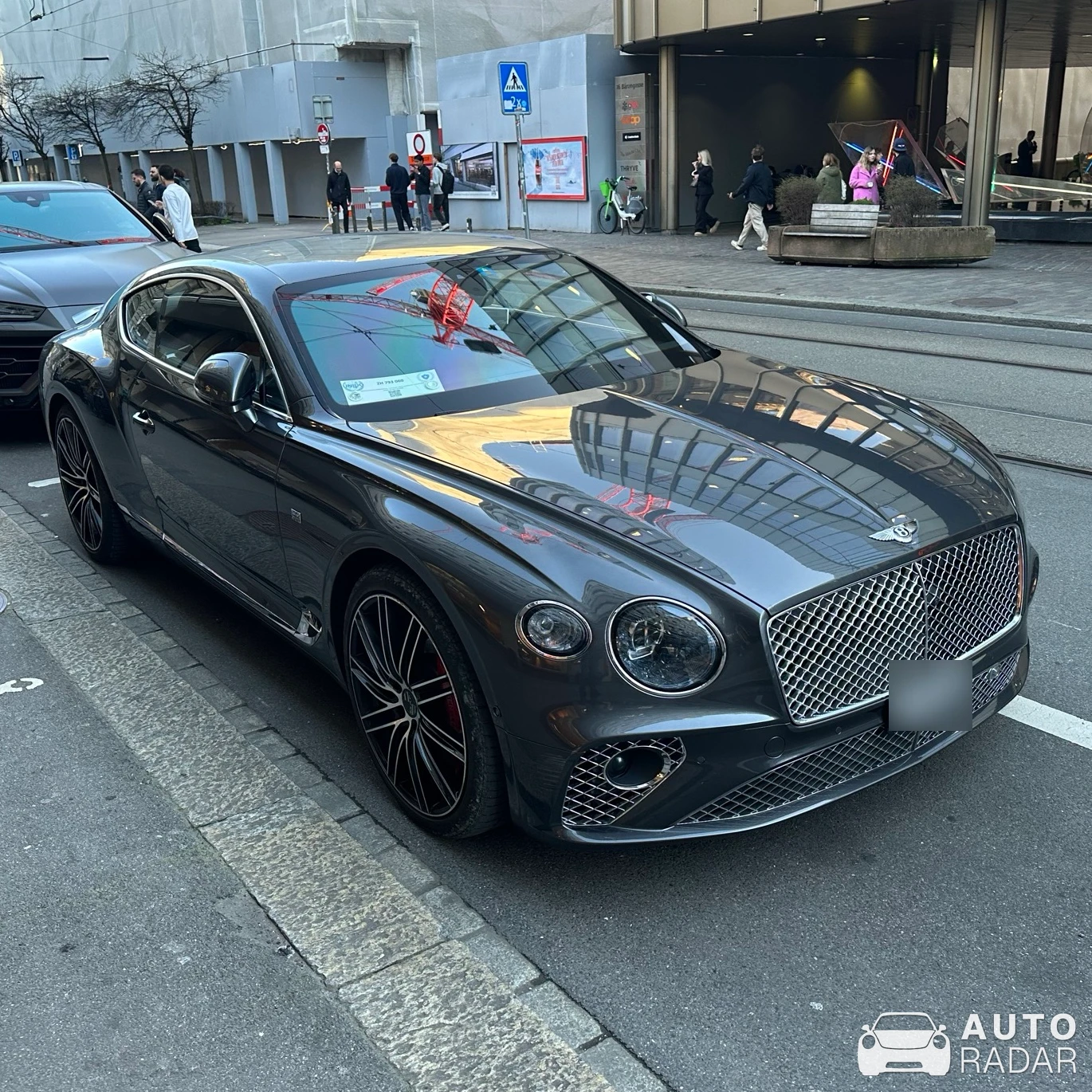 Bentley Continental GT First Edition spotted in Zürich
