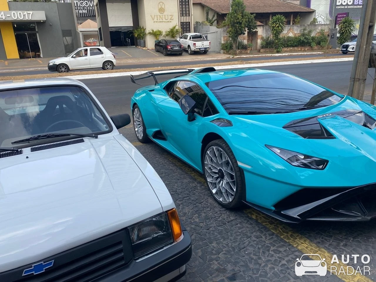 Lamborghini Huracán LP640-2 STO spotted in Setor Bueno, Brazil
