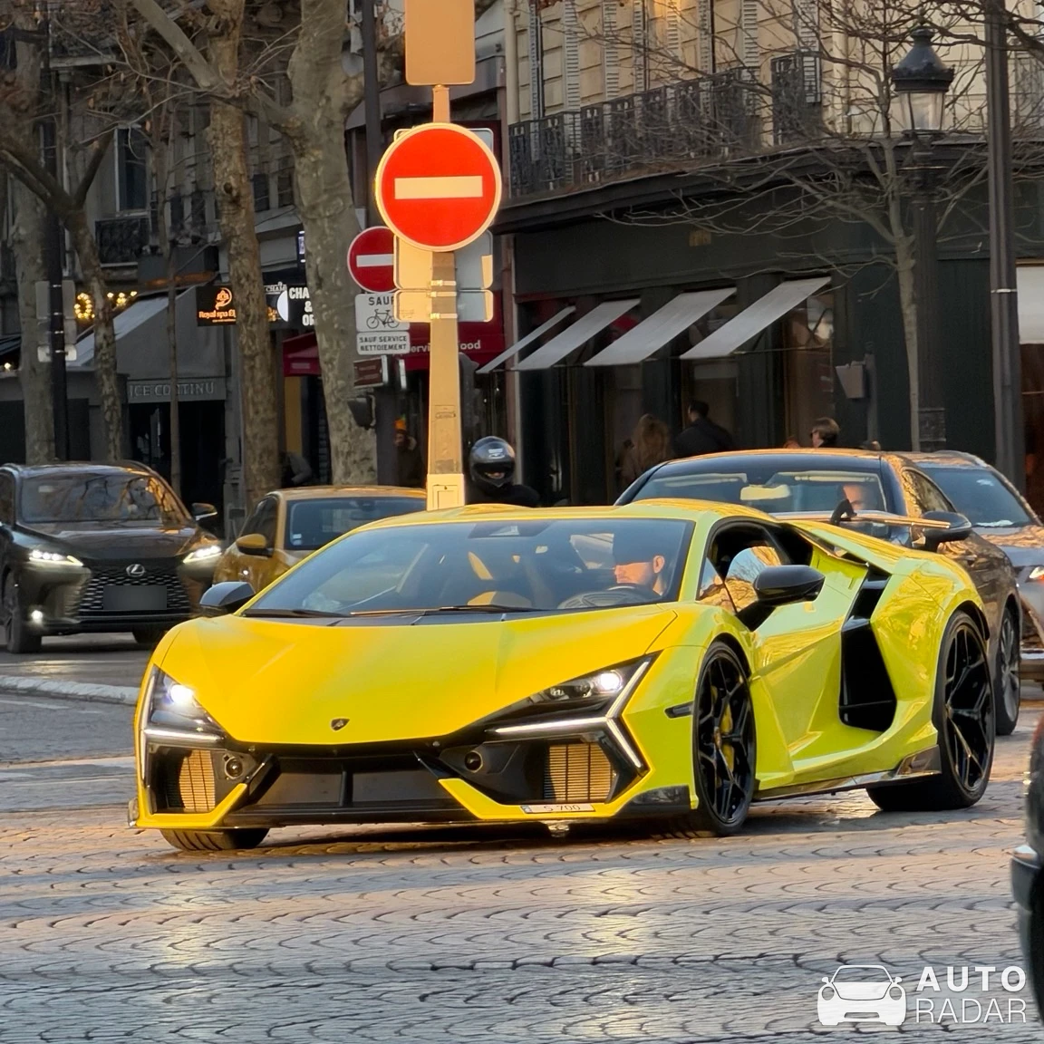Lamborghini Revuelto spotted in Paris, France