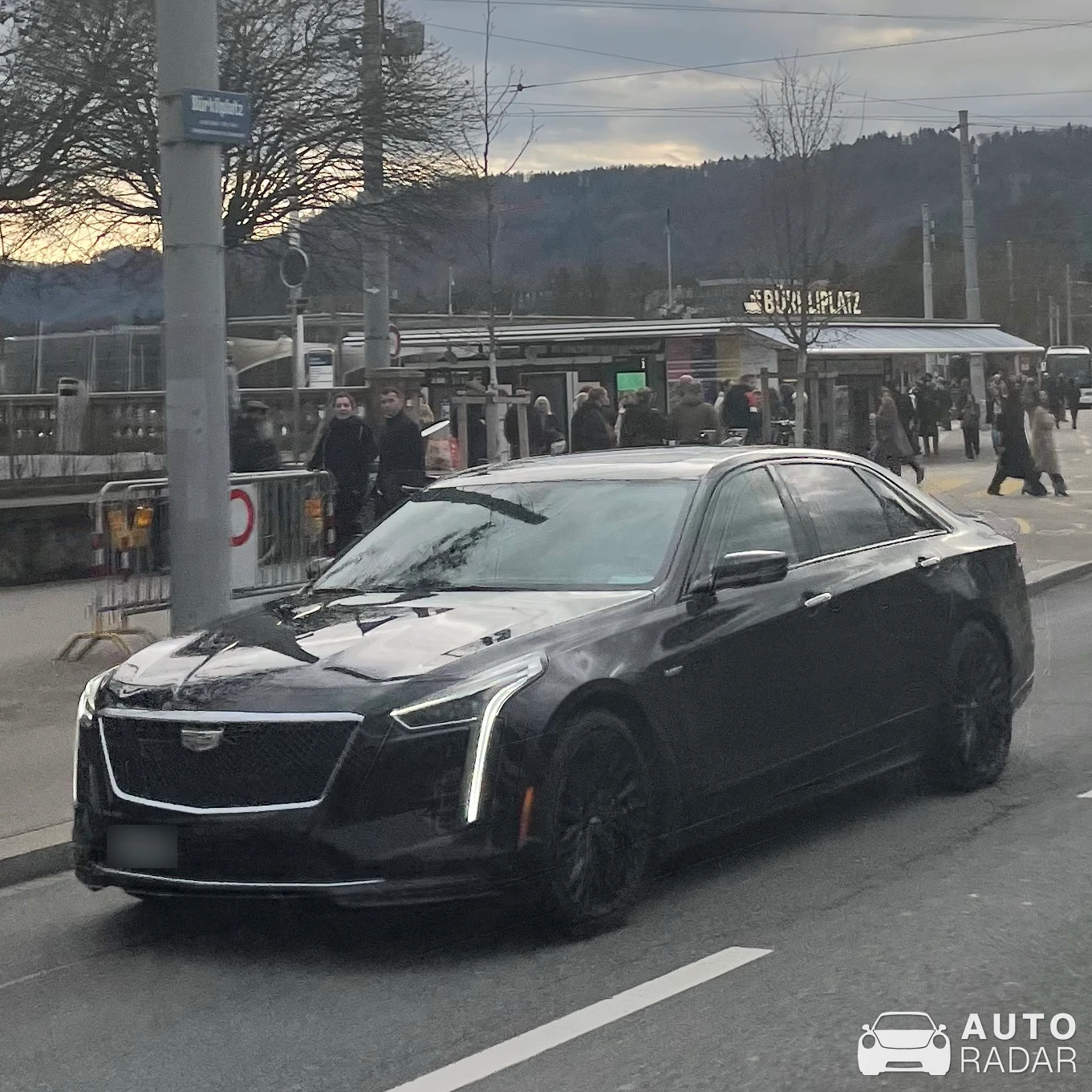 Cadillac CT6 spotted in Zürich
