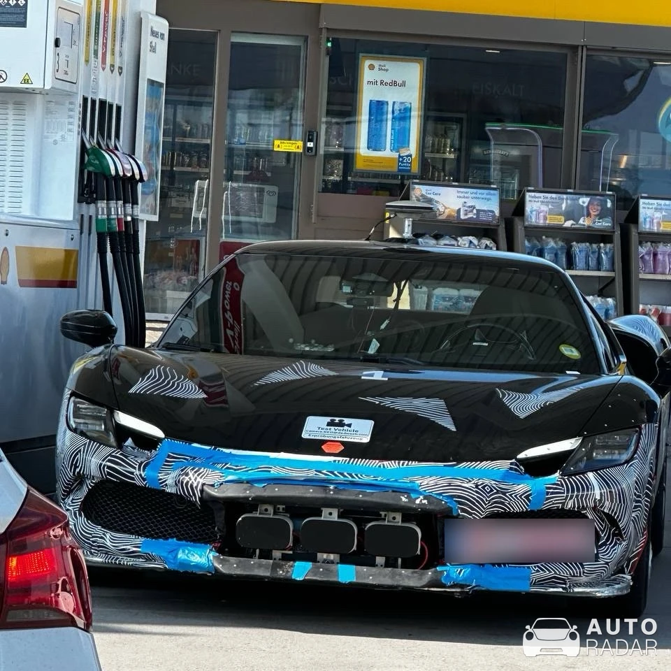 Ferrari 296 Versione Speciale Mule spotted in Rutesheim