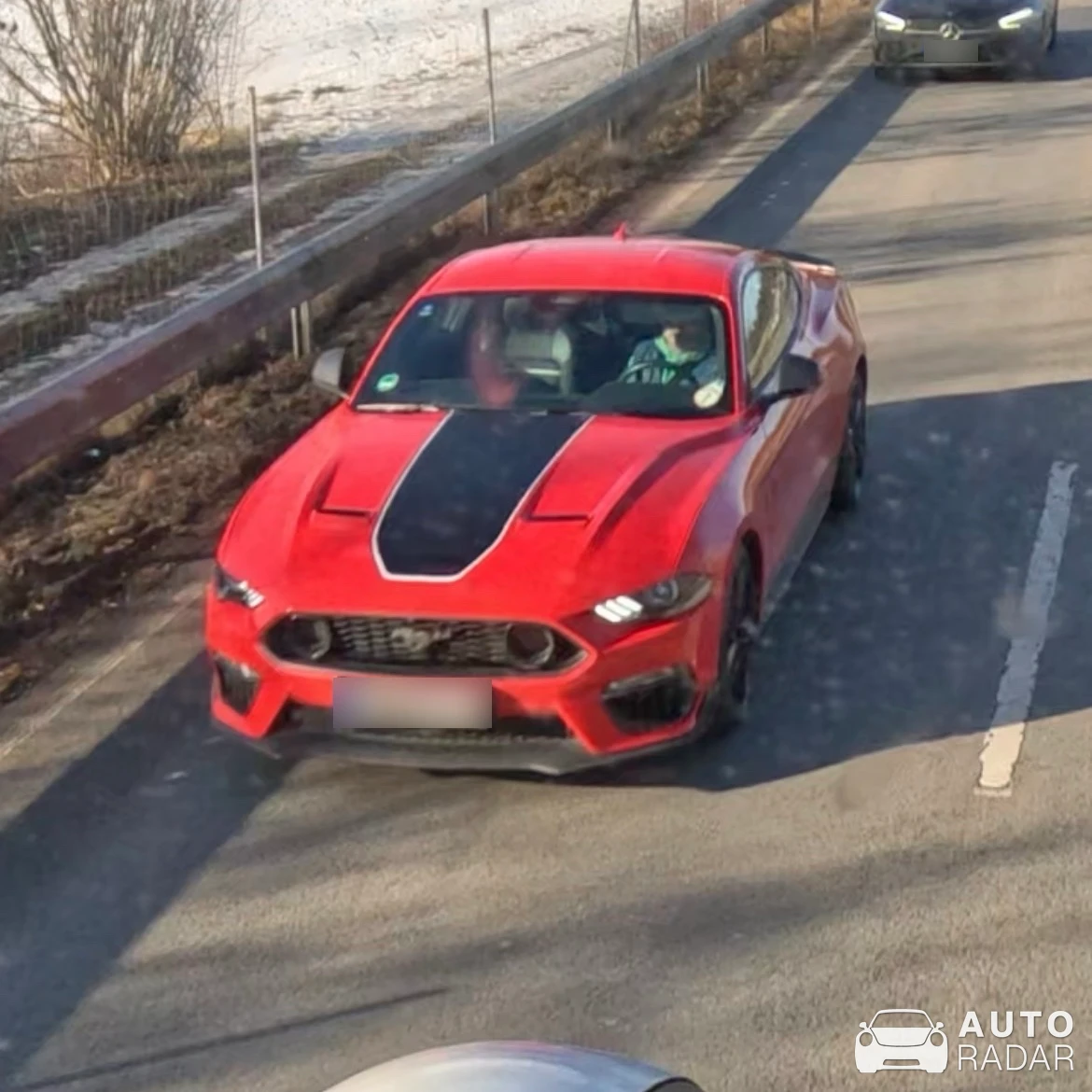 Ford Mustang Mach 1 S550 spotted in Burghausen