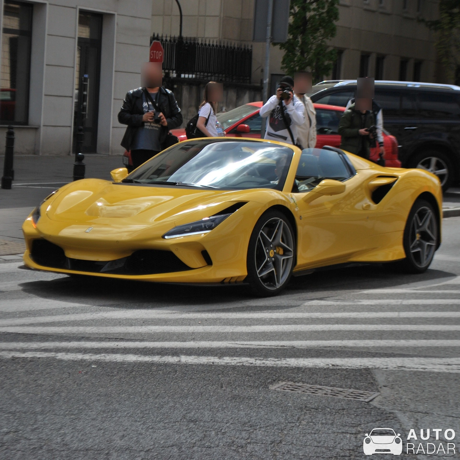 Ferrari F8 Spider spotted in Warsaw, Poland