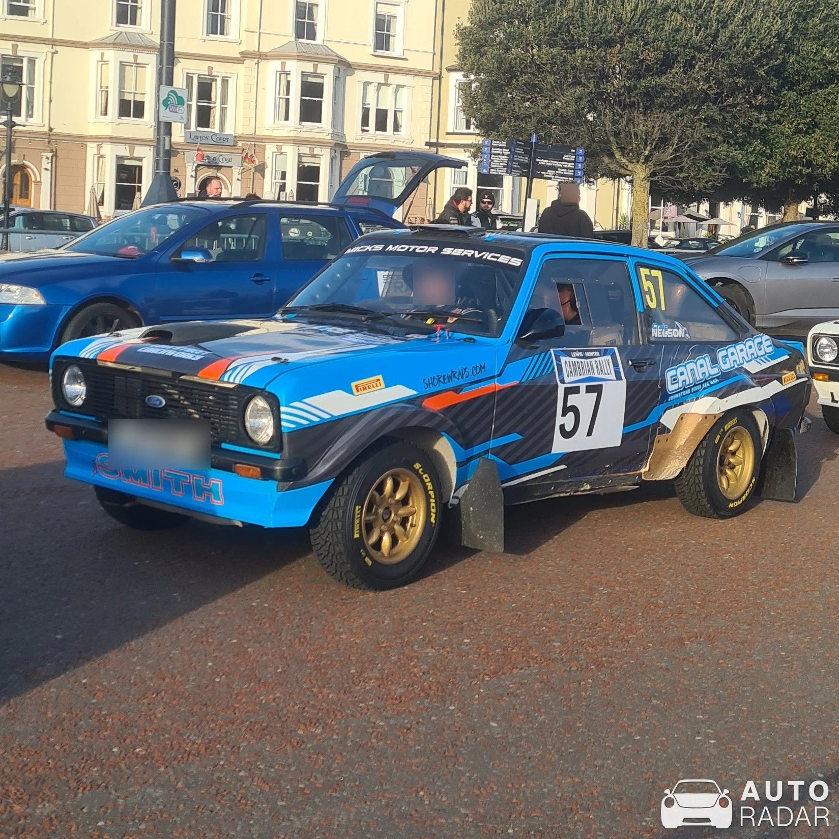 Ford Escort MkII RS1800 spotted in Llandudno