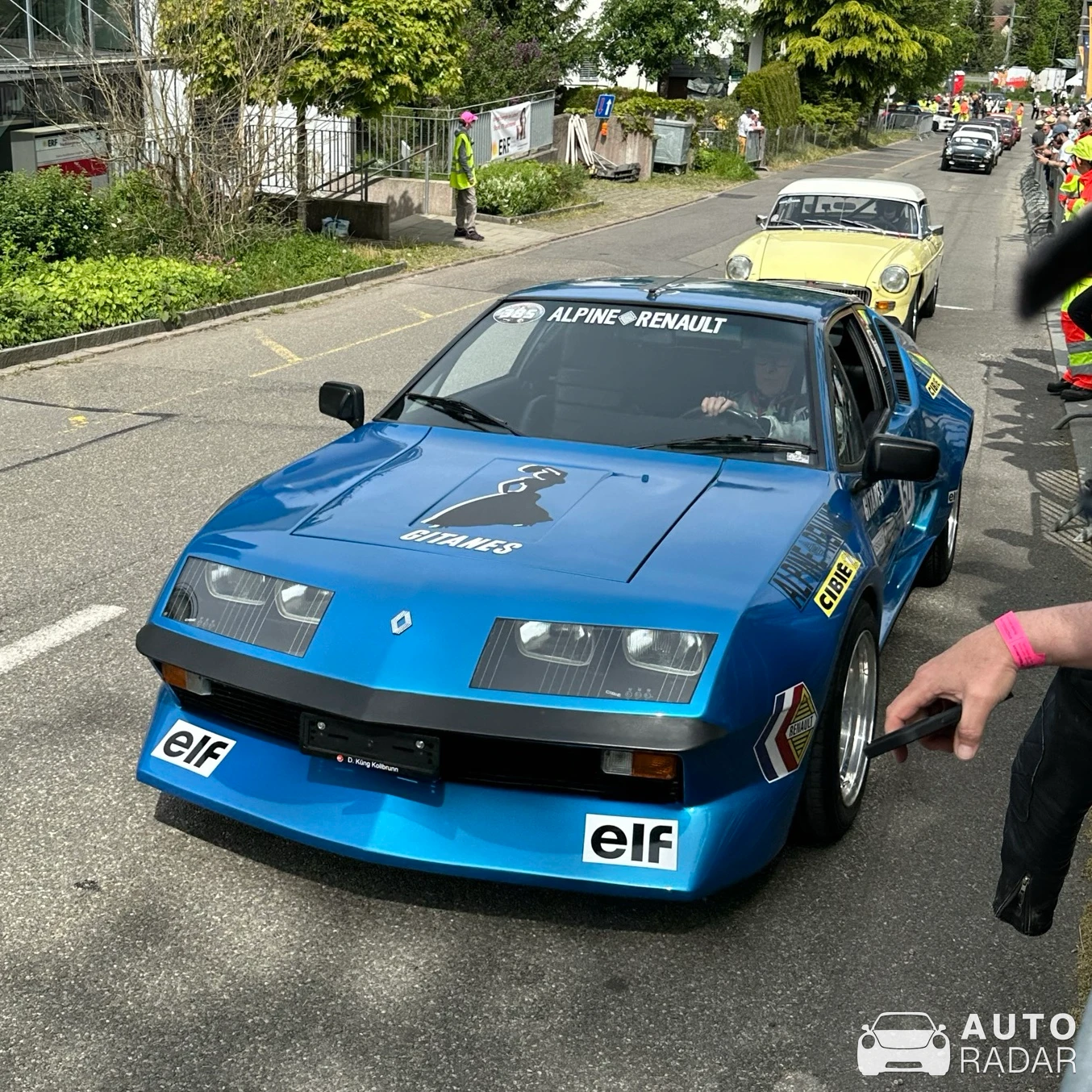 Alpine A310 V6 Group 5 spotted in Rudolfstetten-Friedlisberg