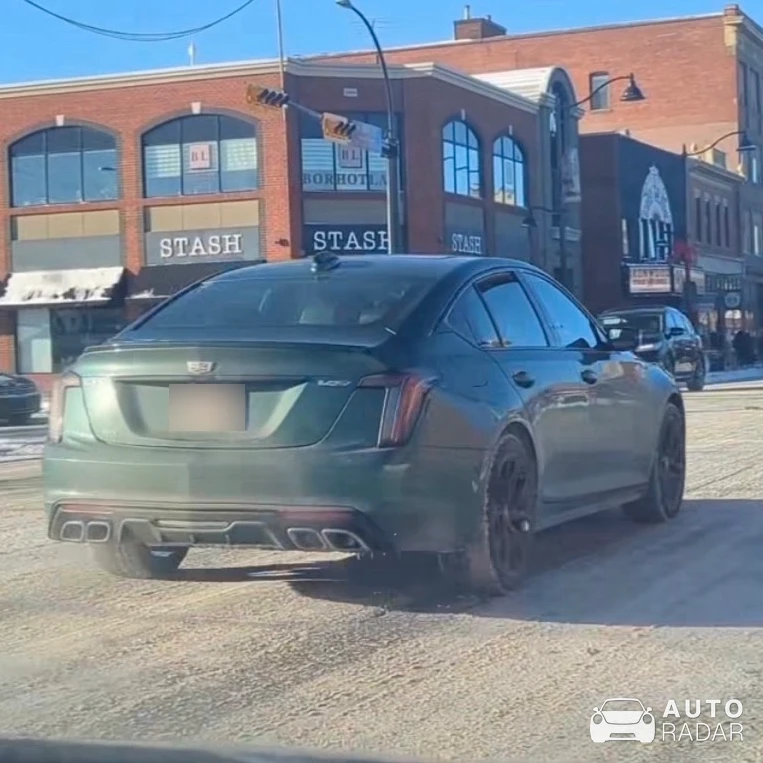 Cadillac CT5-V Blackwing spotted in Calgary, Canada