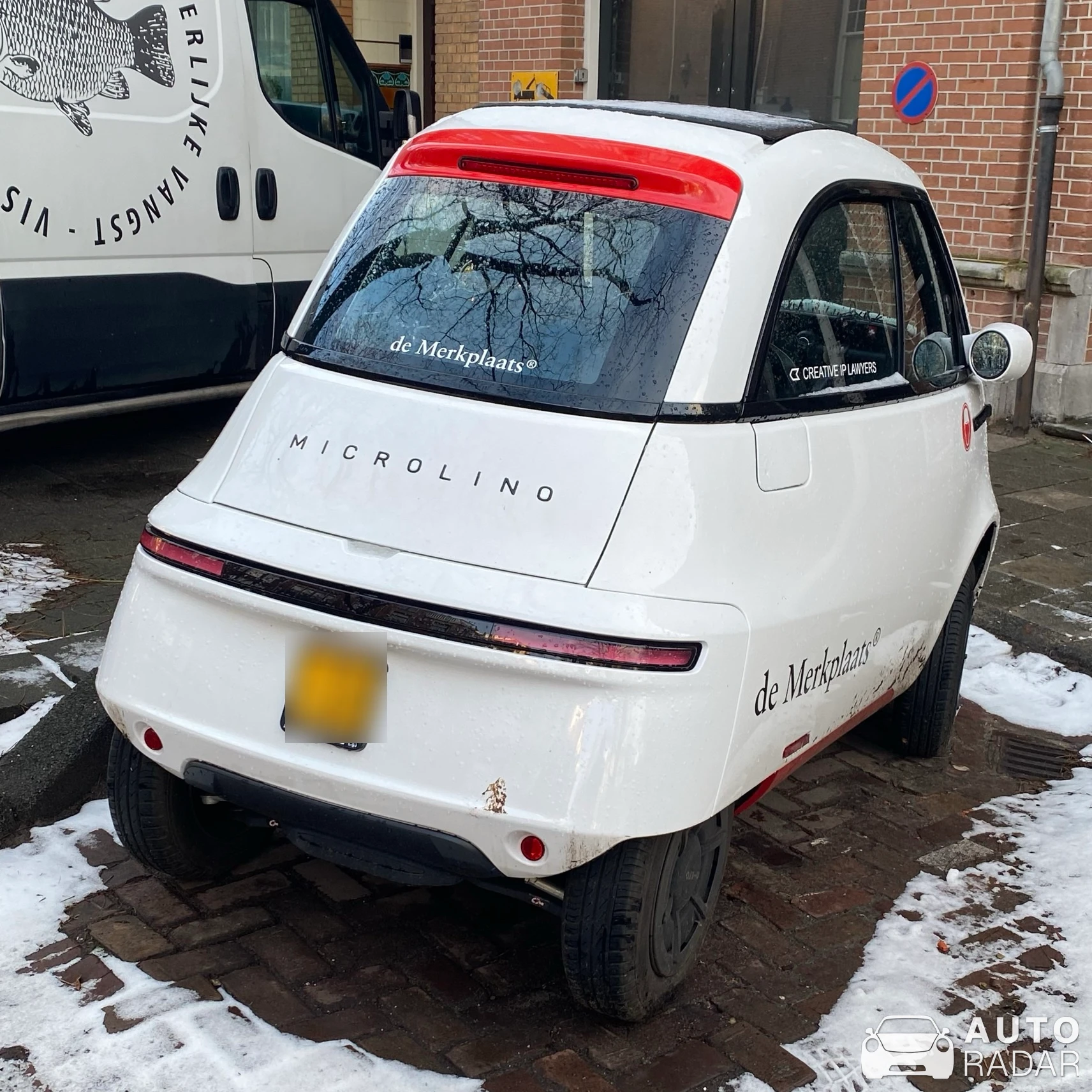 Micro Microlino spotted in Amsterdam, Nederland