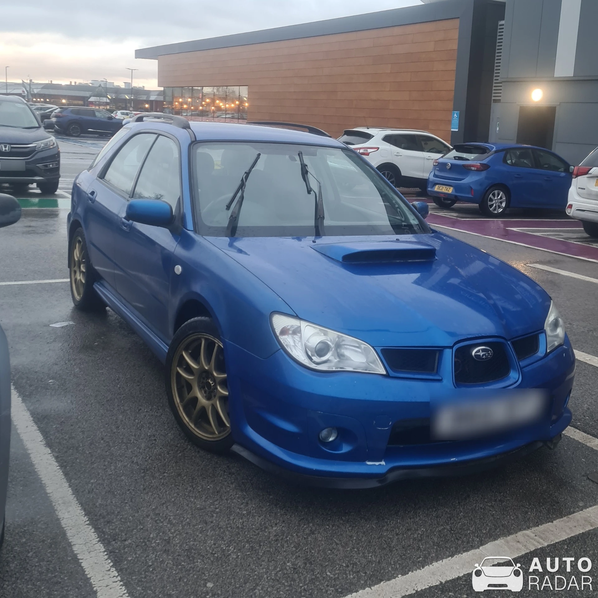 Subaru Impreza WRX spotted in Bretton, United Kingdom