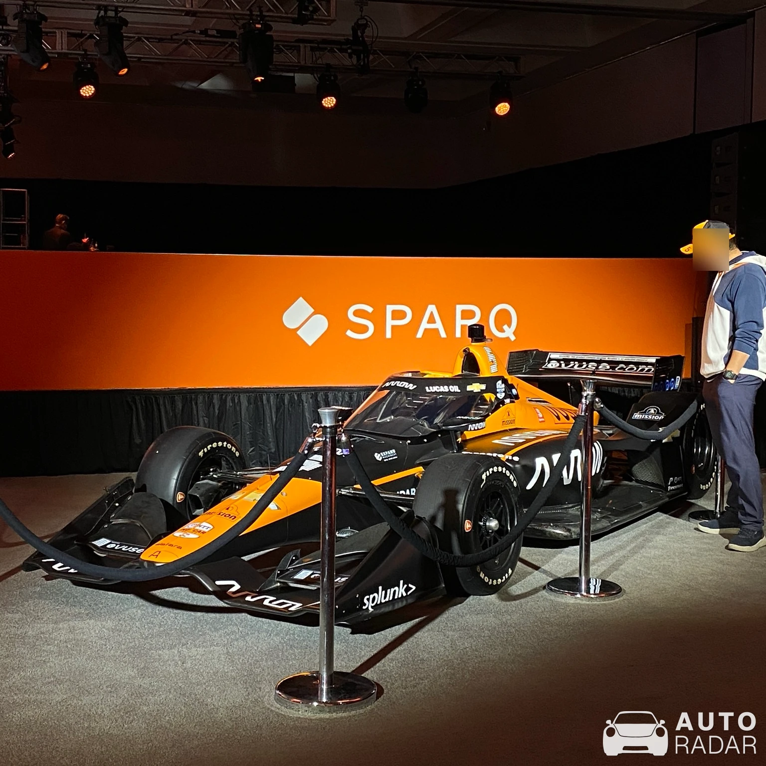 McLaren MCL36 spotted in Los Angeles