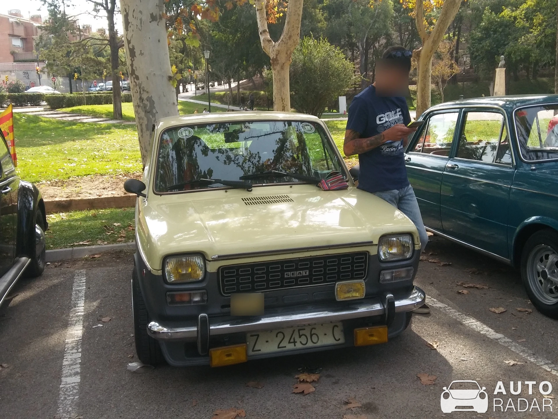 SEAT 127 spotted in Zaragoza, Spain