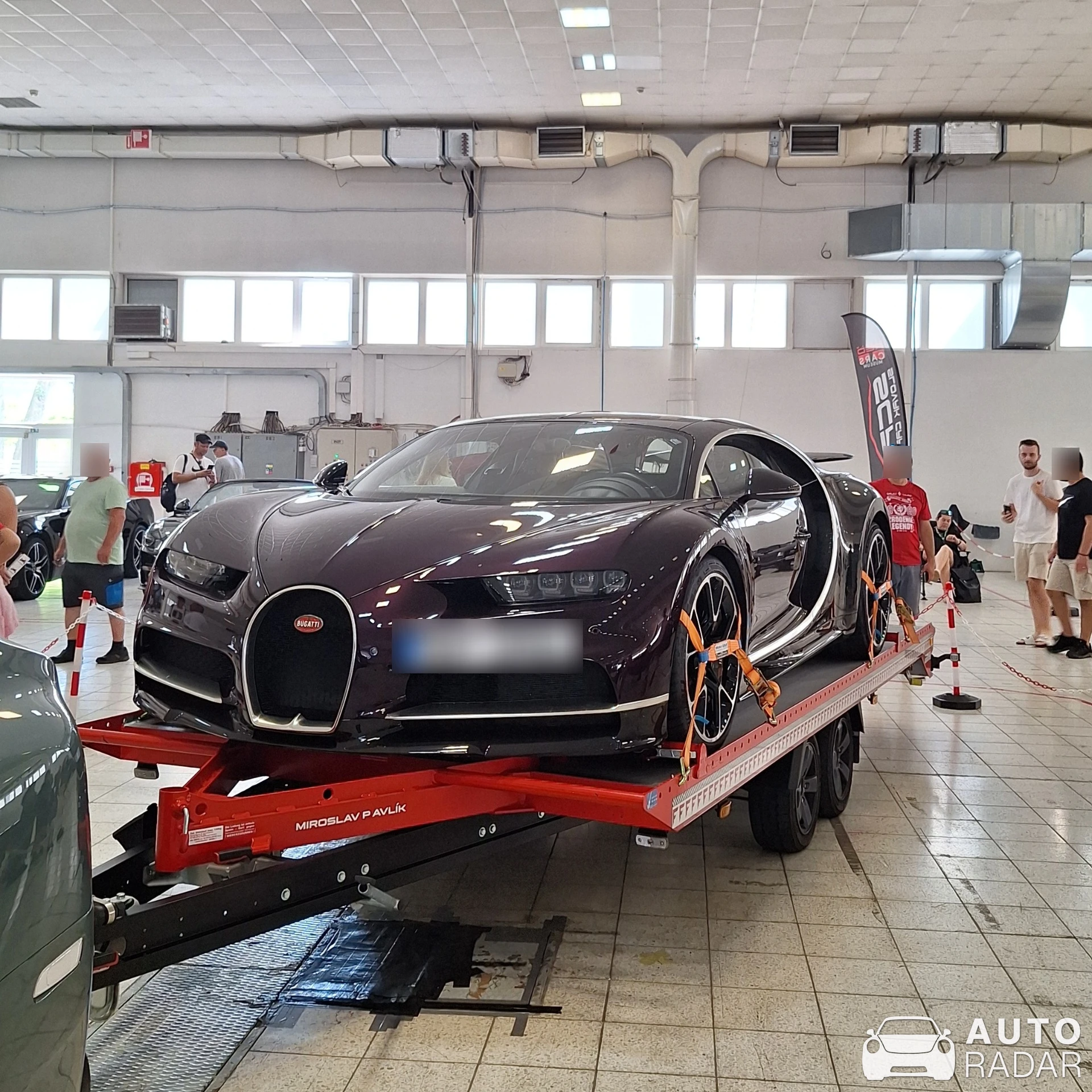 Bugatti Chiron spotted in Nitra, Slovakia
